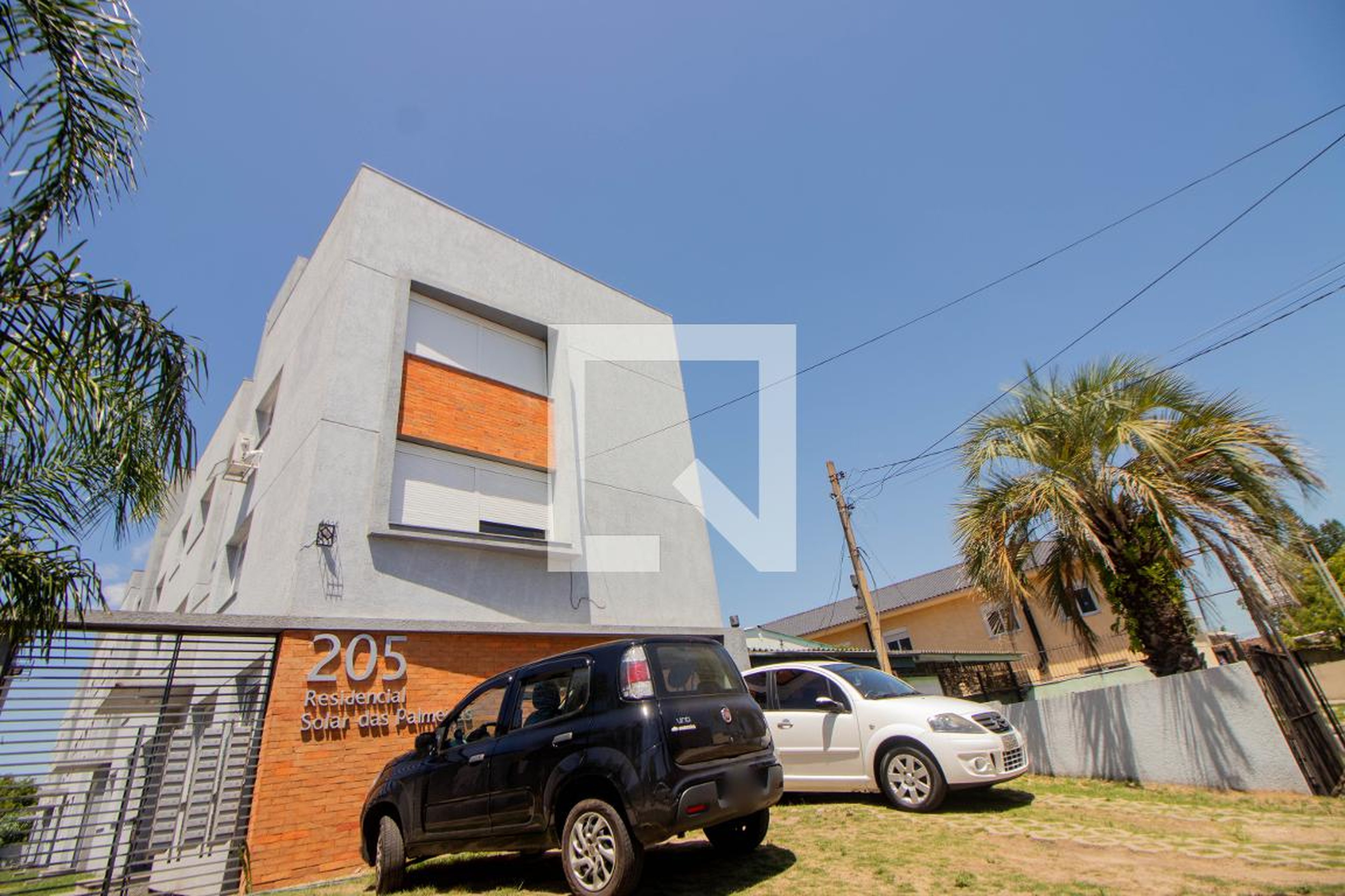 Fachada do Condomínio Residencial Das Palmeiras