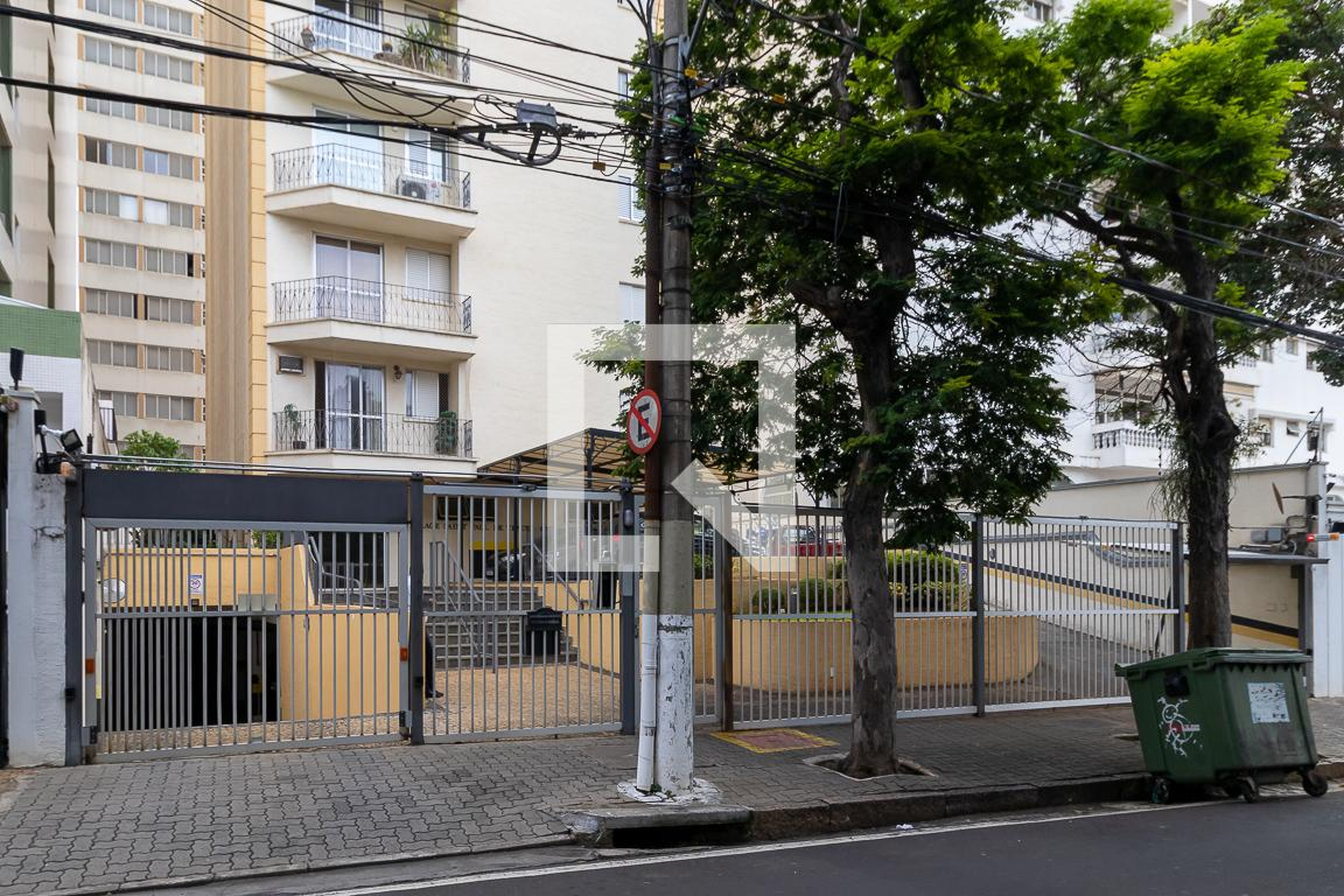 Fachada Condomínio em Avenida Benjamin Constant, 1620