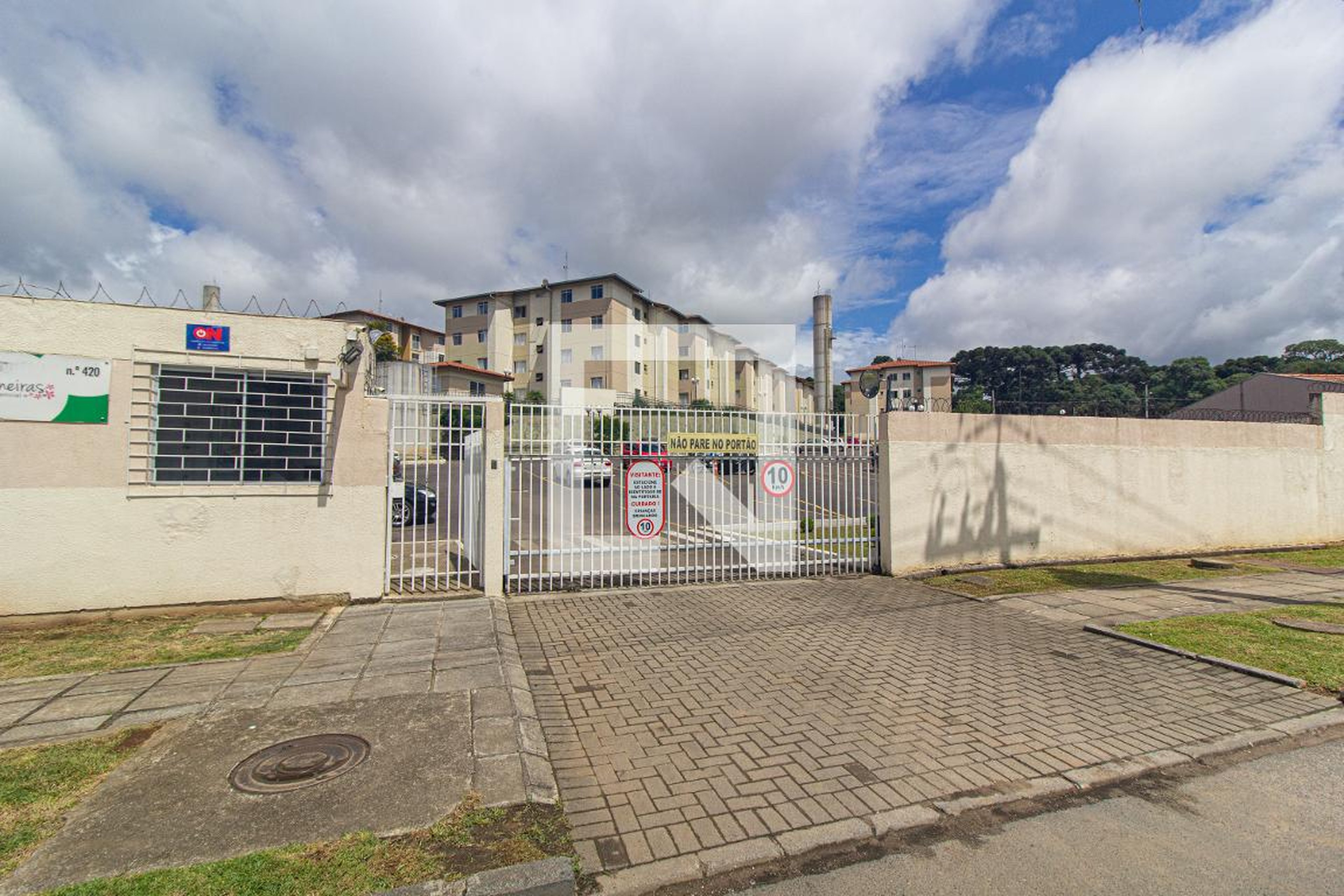 Fachada do Condominio Residencial Paineiras