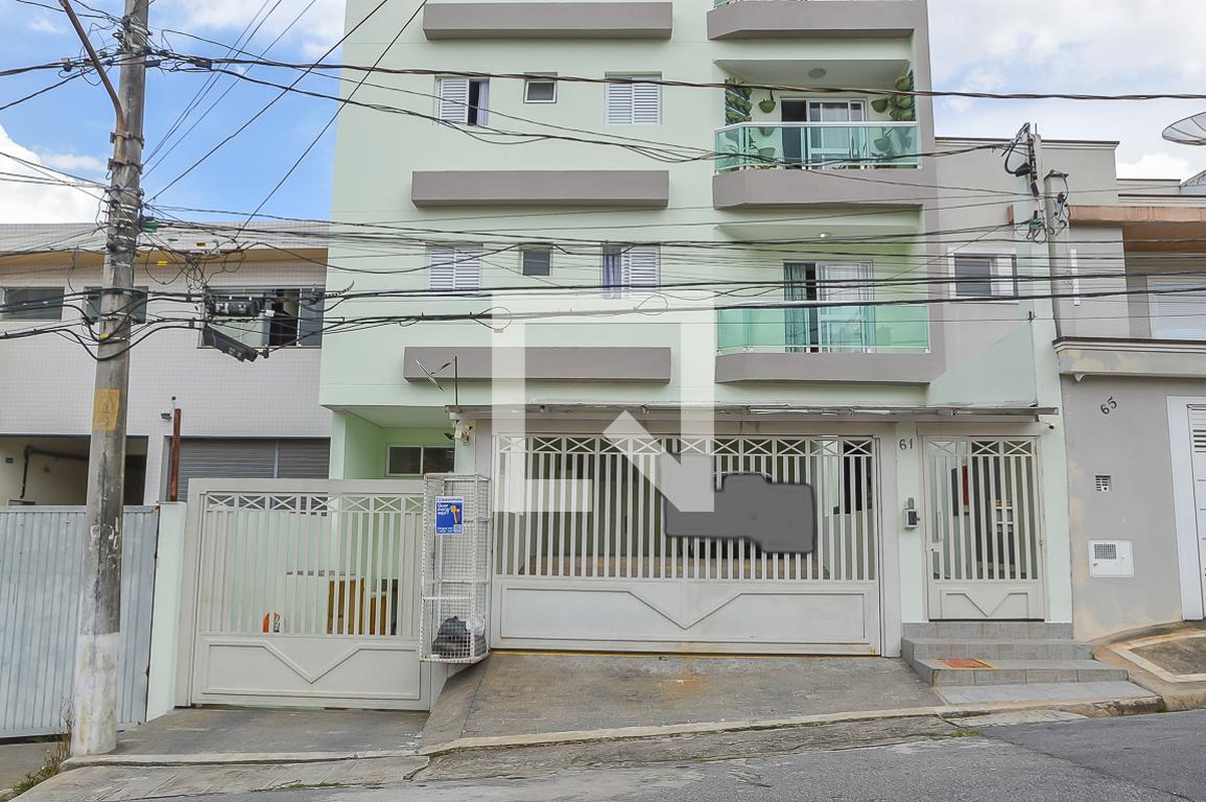 Fachada do Prédio Residencial Monte Alegre