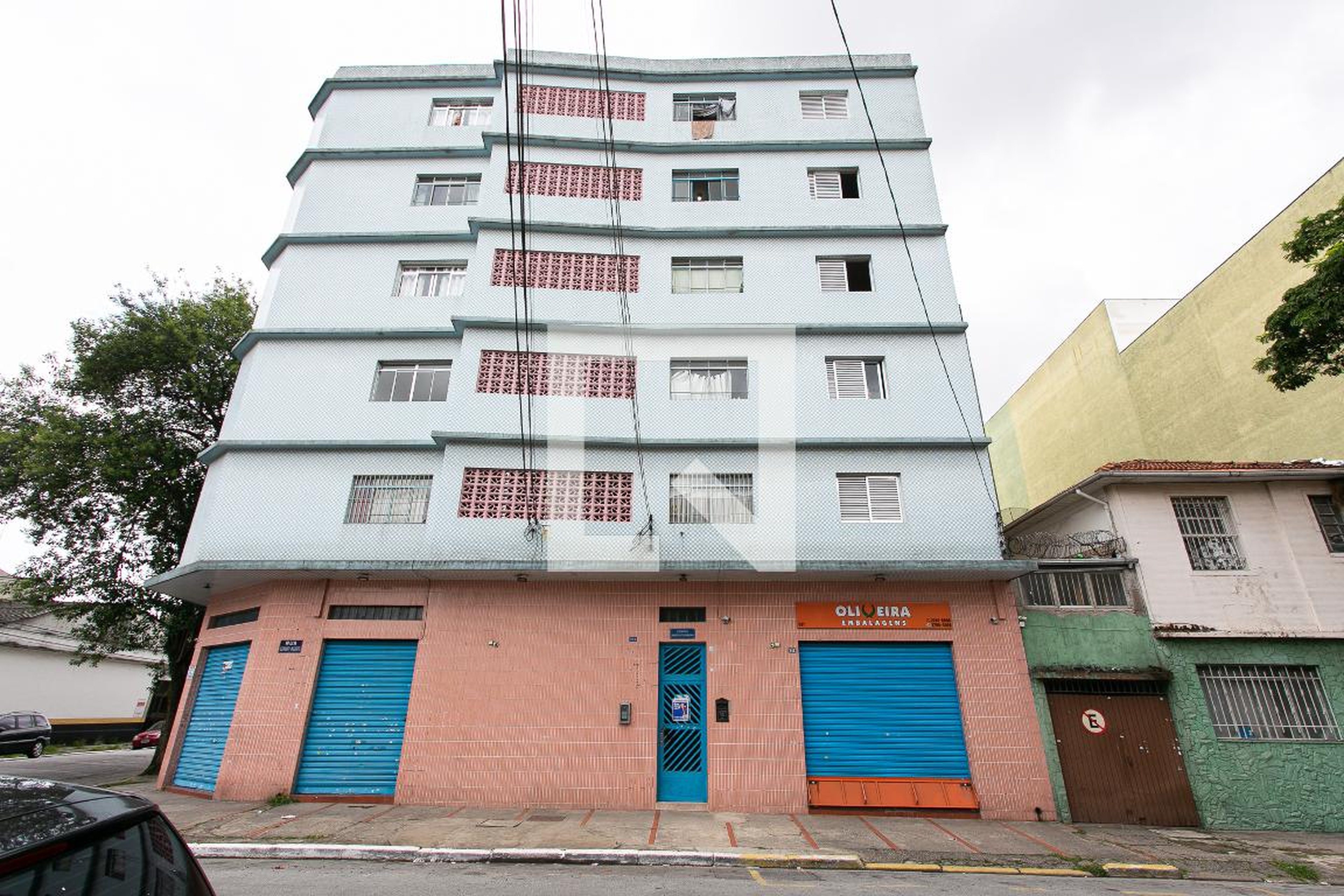 Fachada do Condomínio Condomínio em Rua Coronel Morais, 553