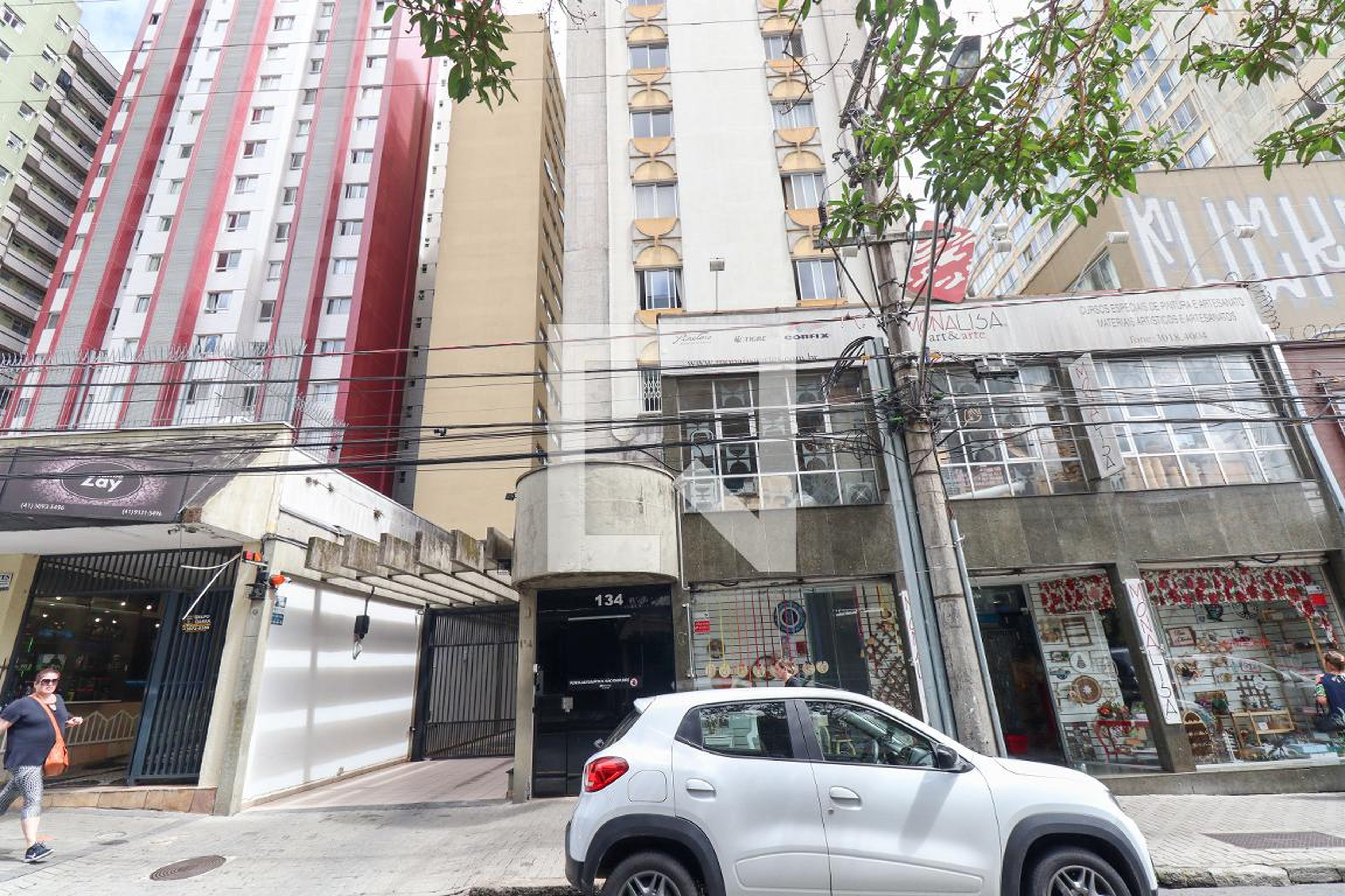 Fachada do Condominio Edifício Américo