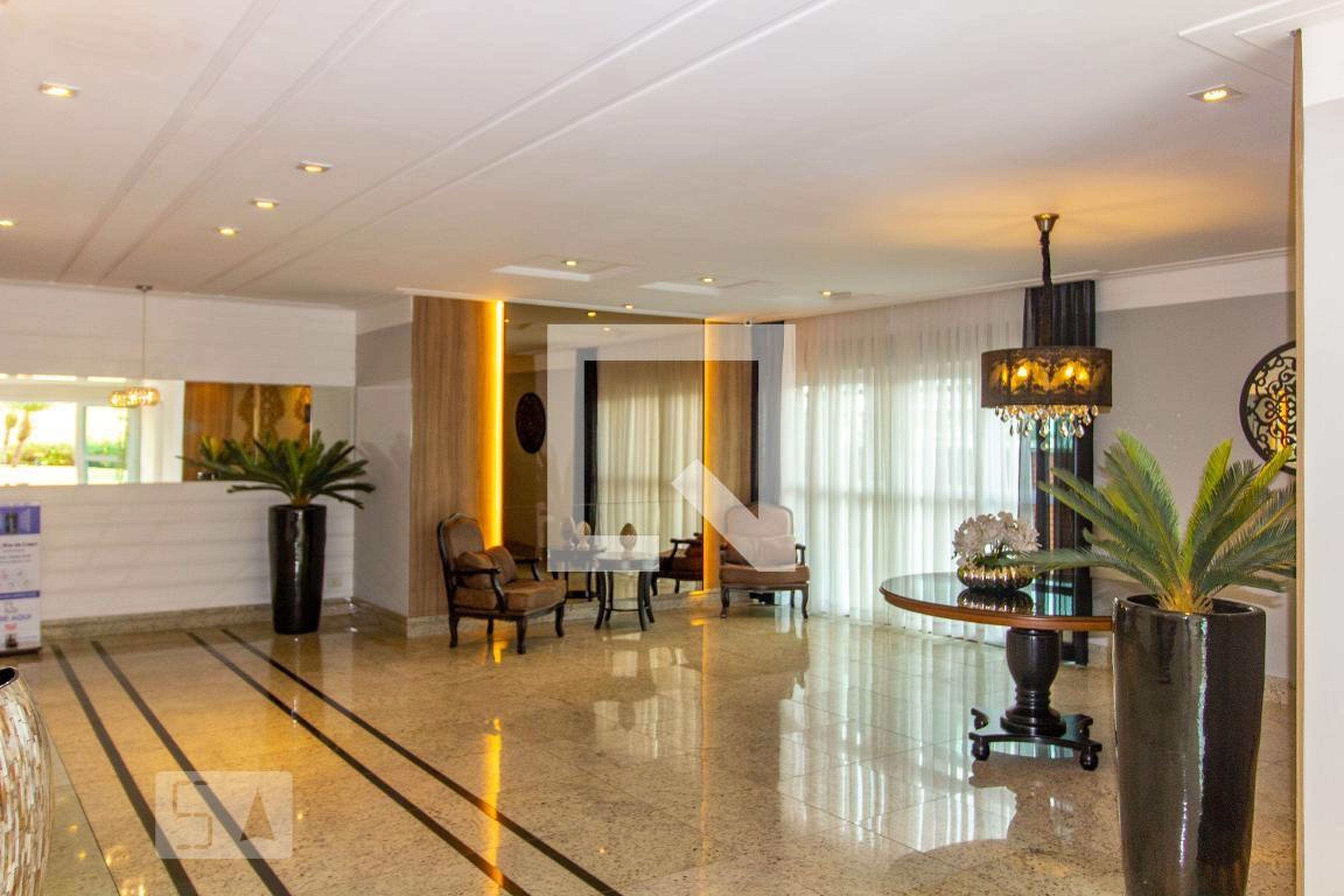 Hall social - Edifício Jardim Ilha de Capri