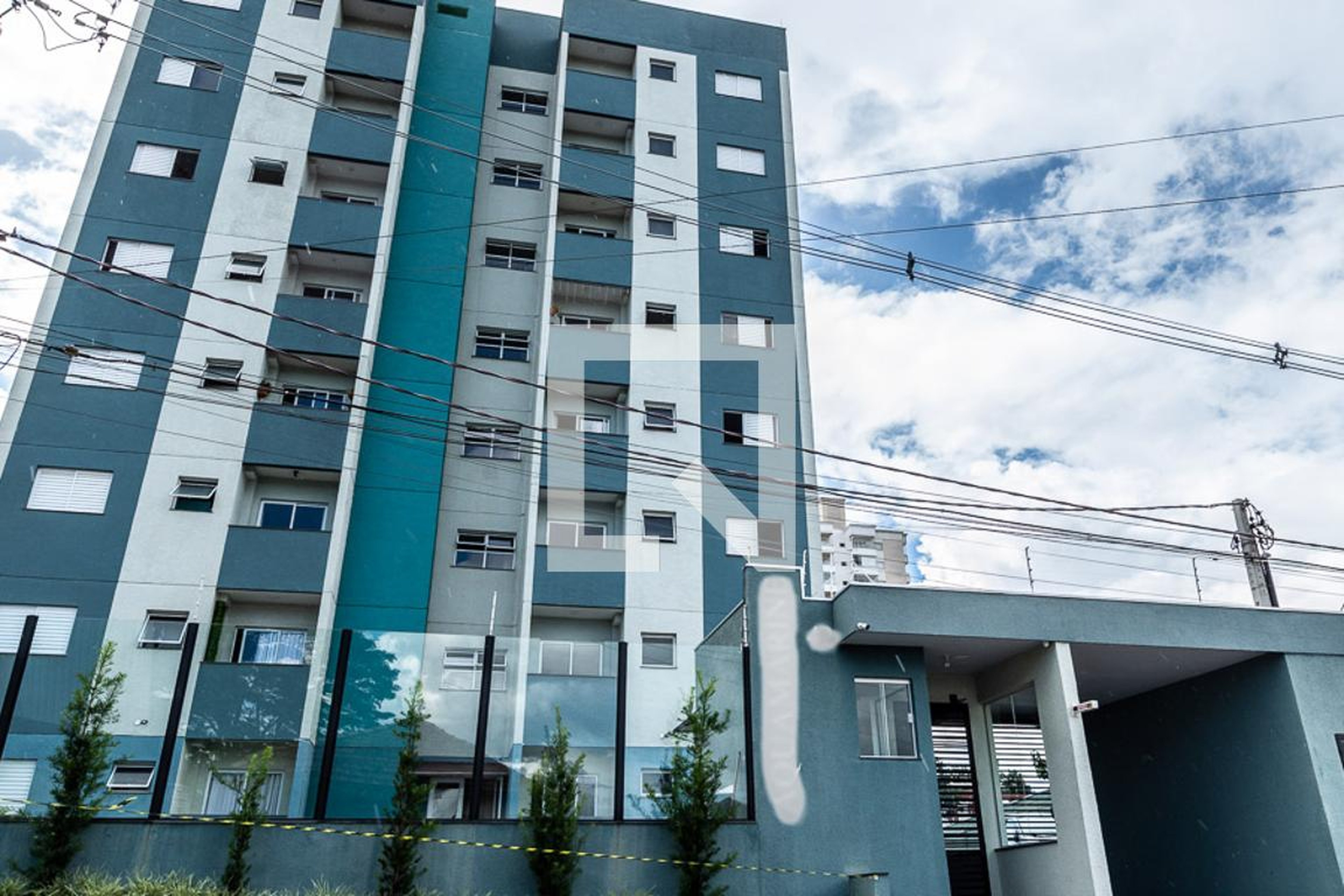 Fachada do Condomínio Condomínio Aquamarine