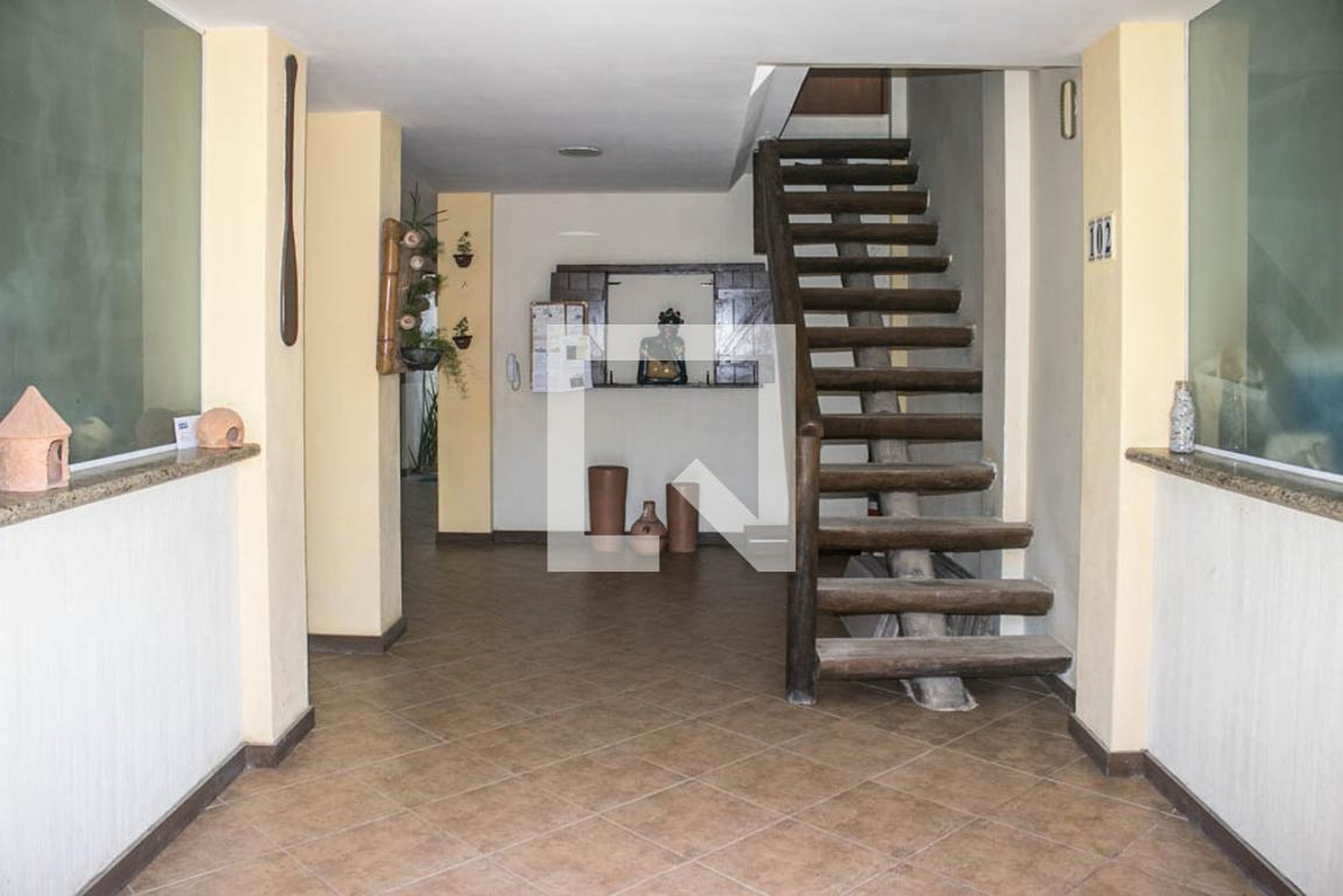 Hall social Condomínio Ecoflat