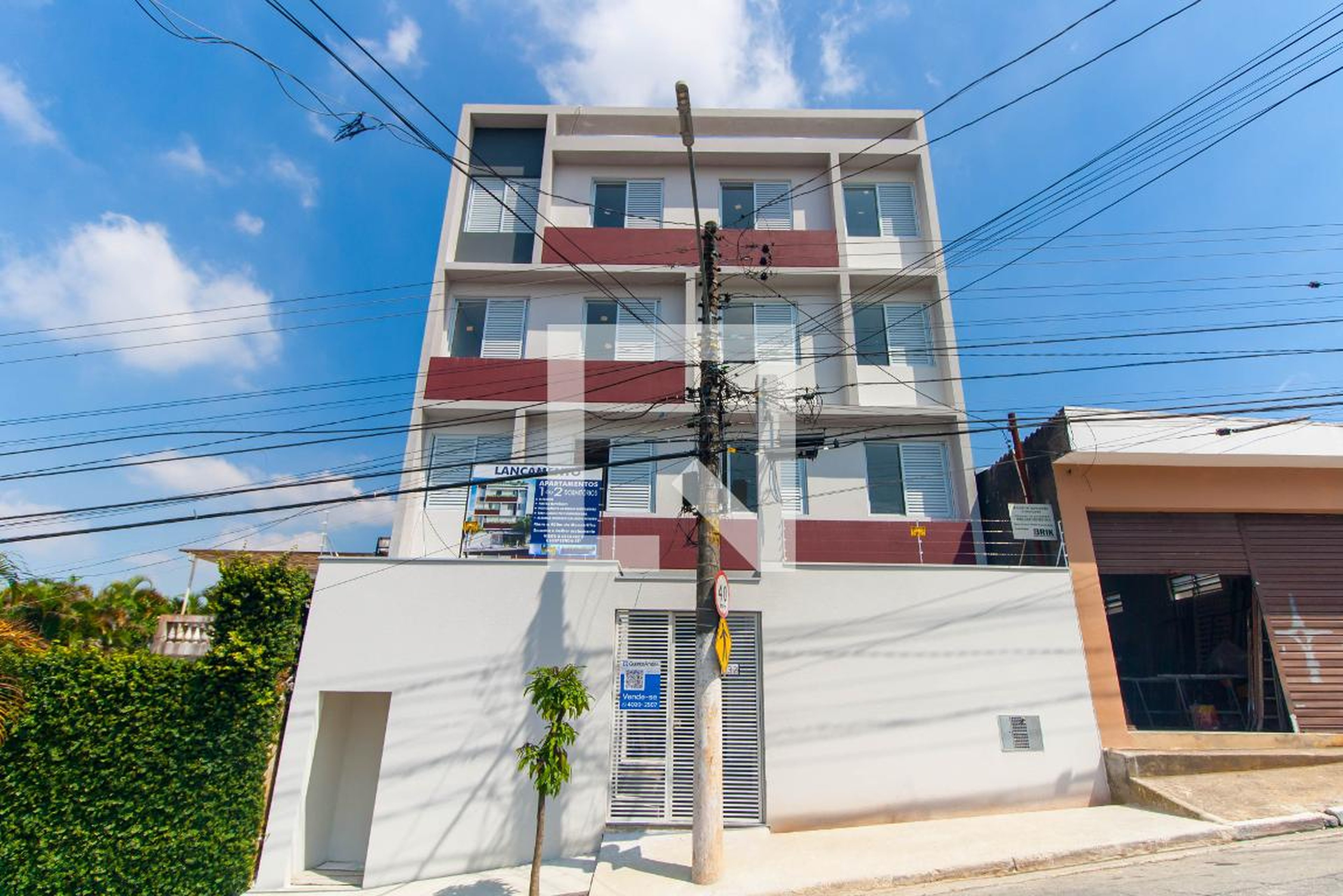 Fachada Condomínio em R. Heráclito Odilon, 2