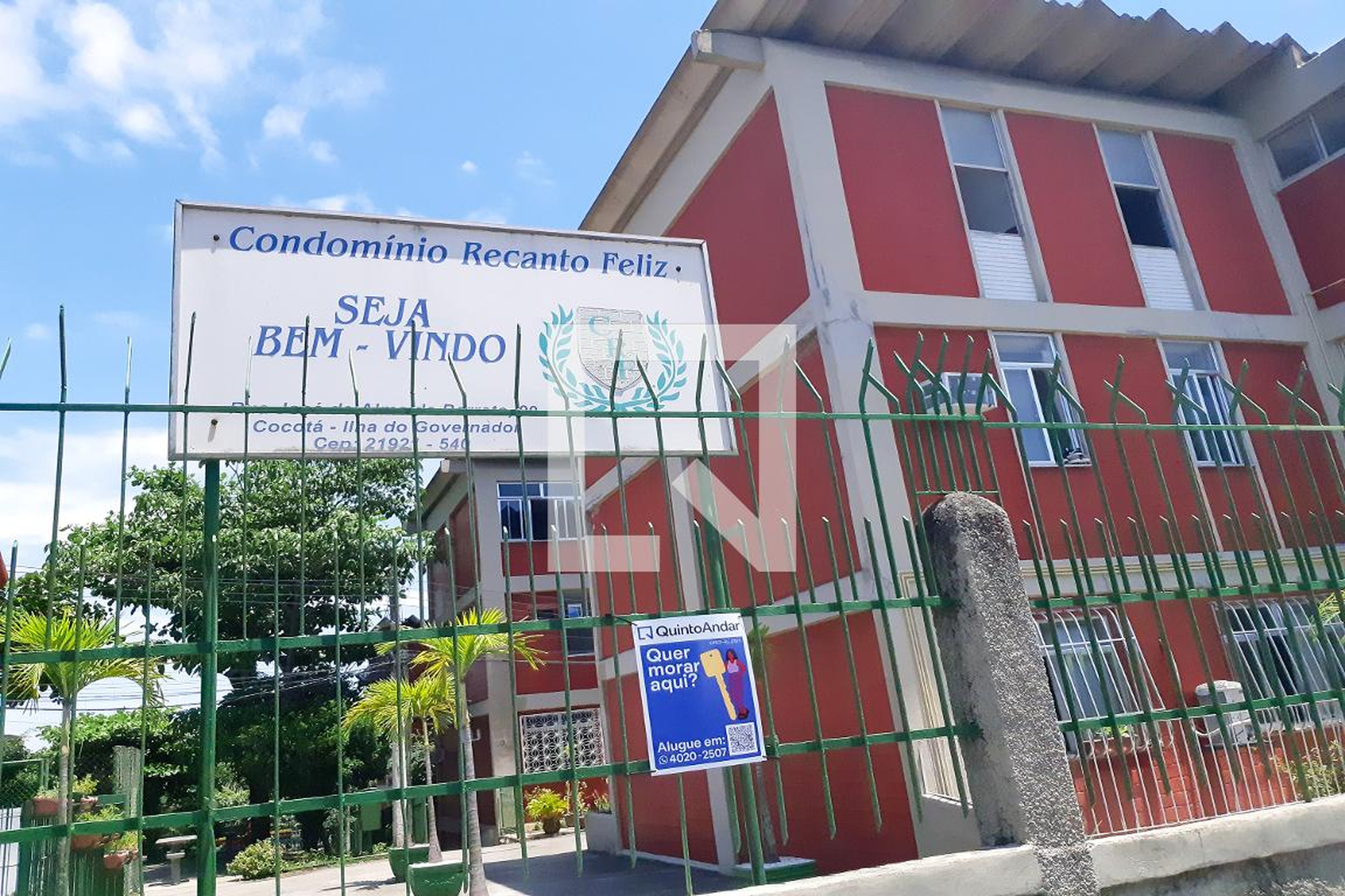 Fachada Condomínio Recanto Feliz