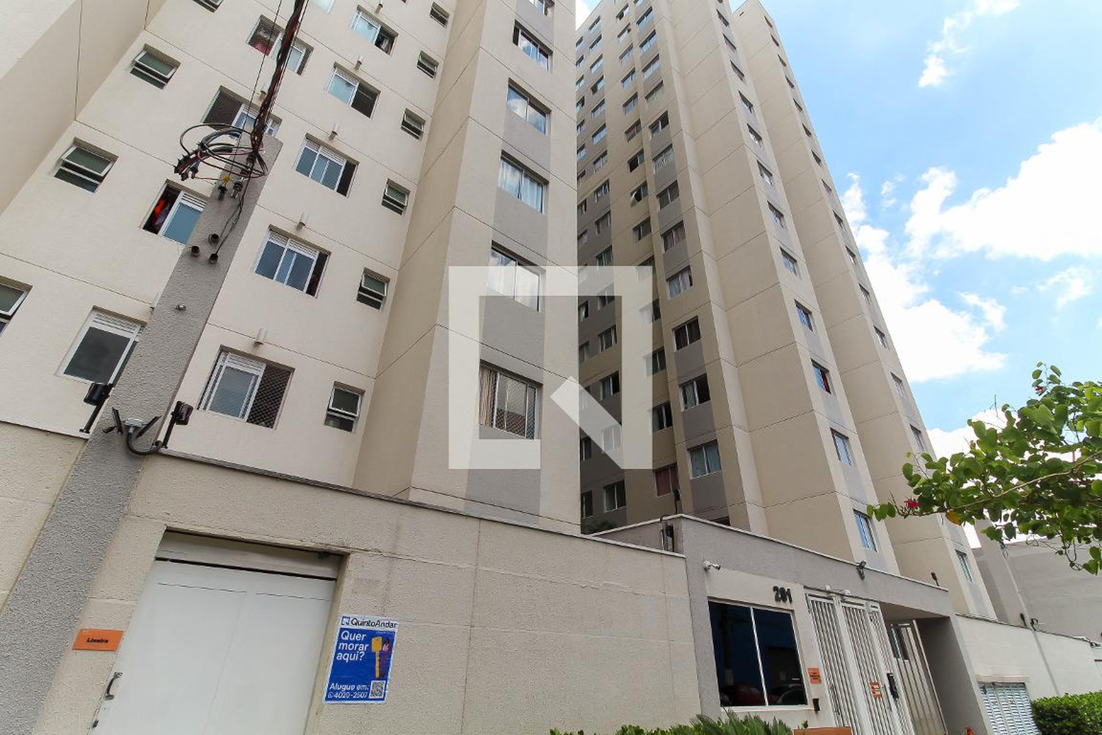 Fachada Condomínio Elev Brás