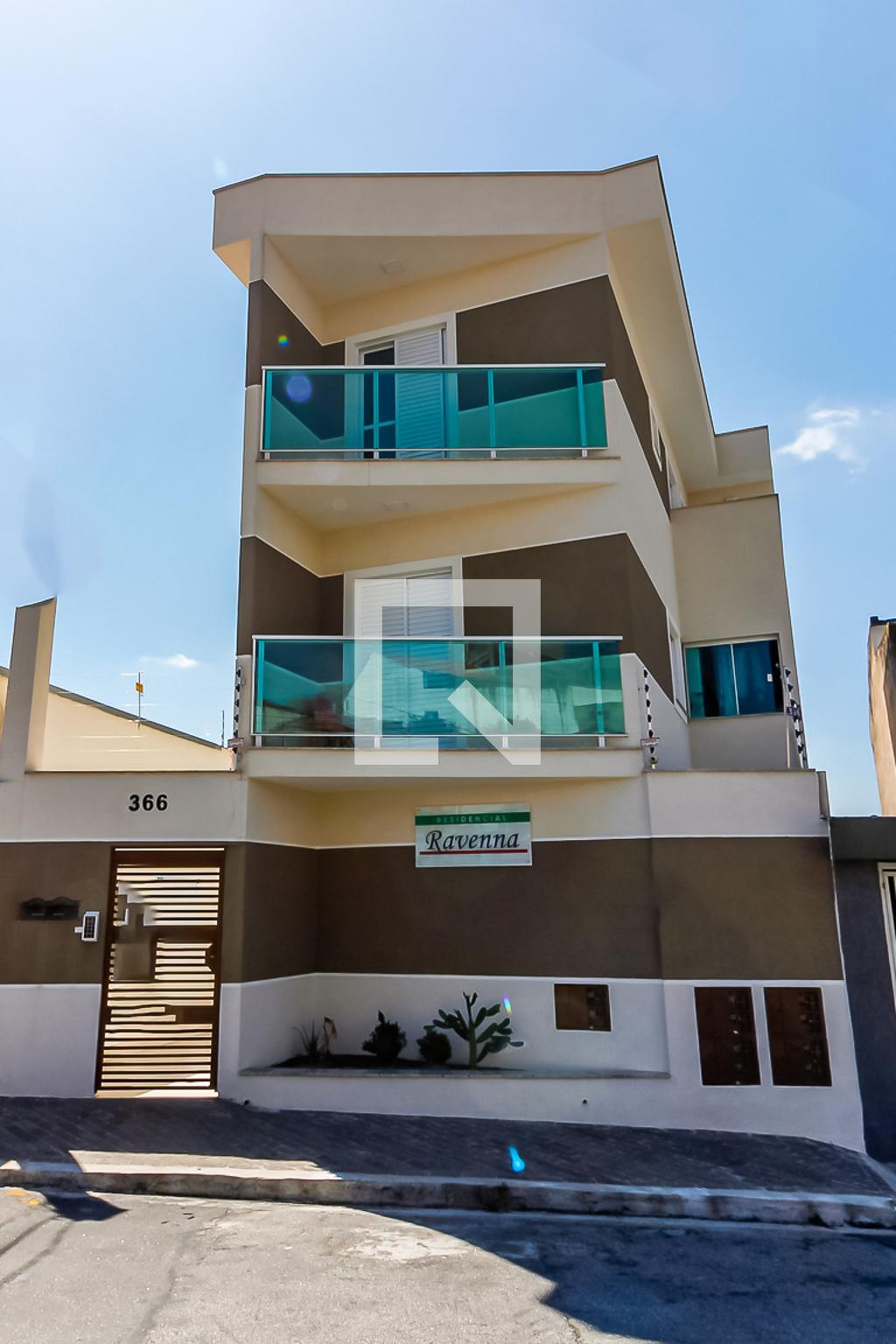 Fachada do Condomínio Residencial Ravenna