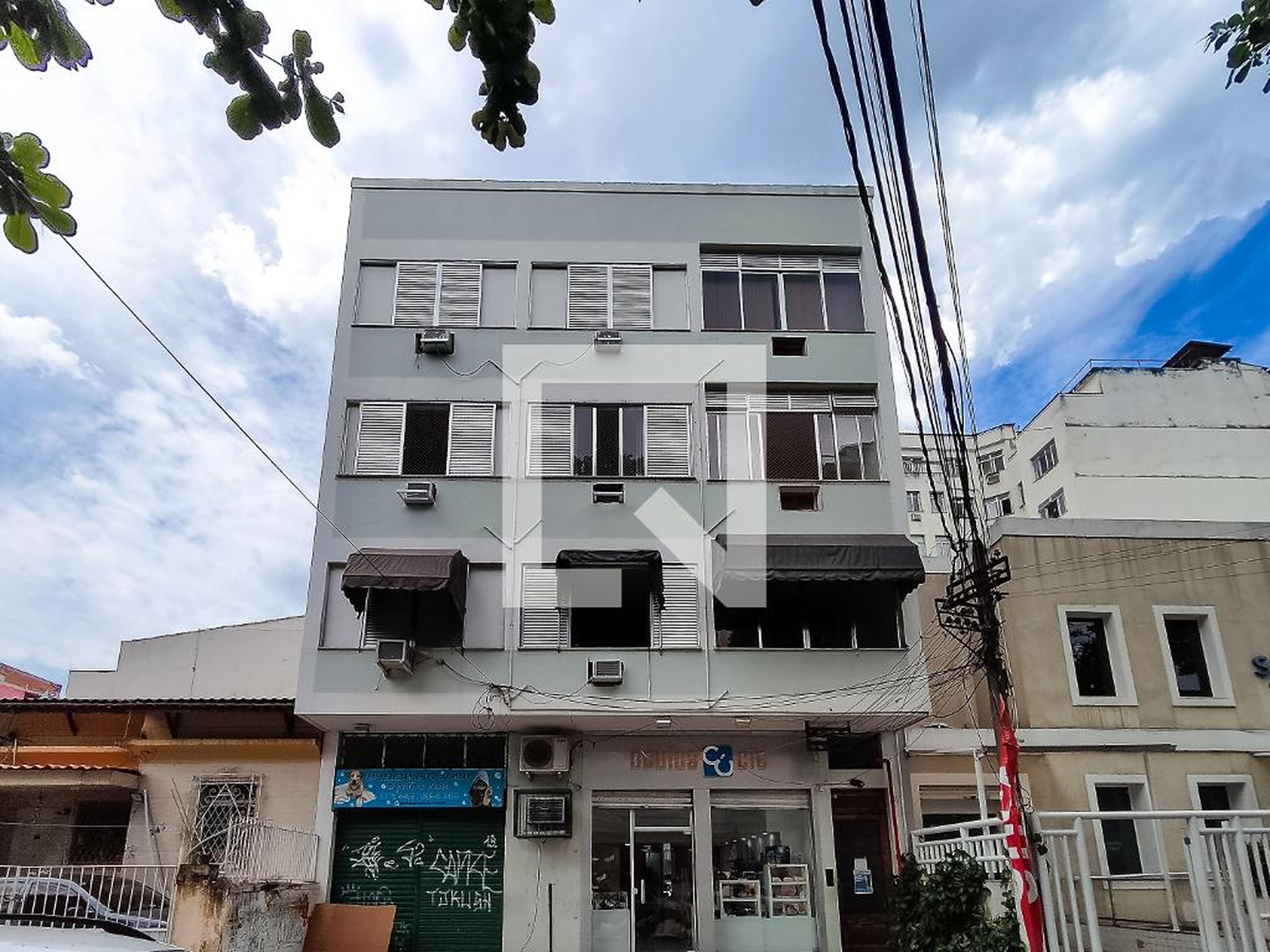 Fachada do Prédio Edifício A Rua Carvalho Alvim