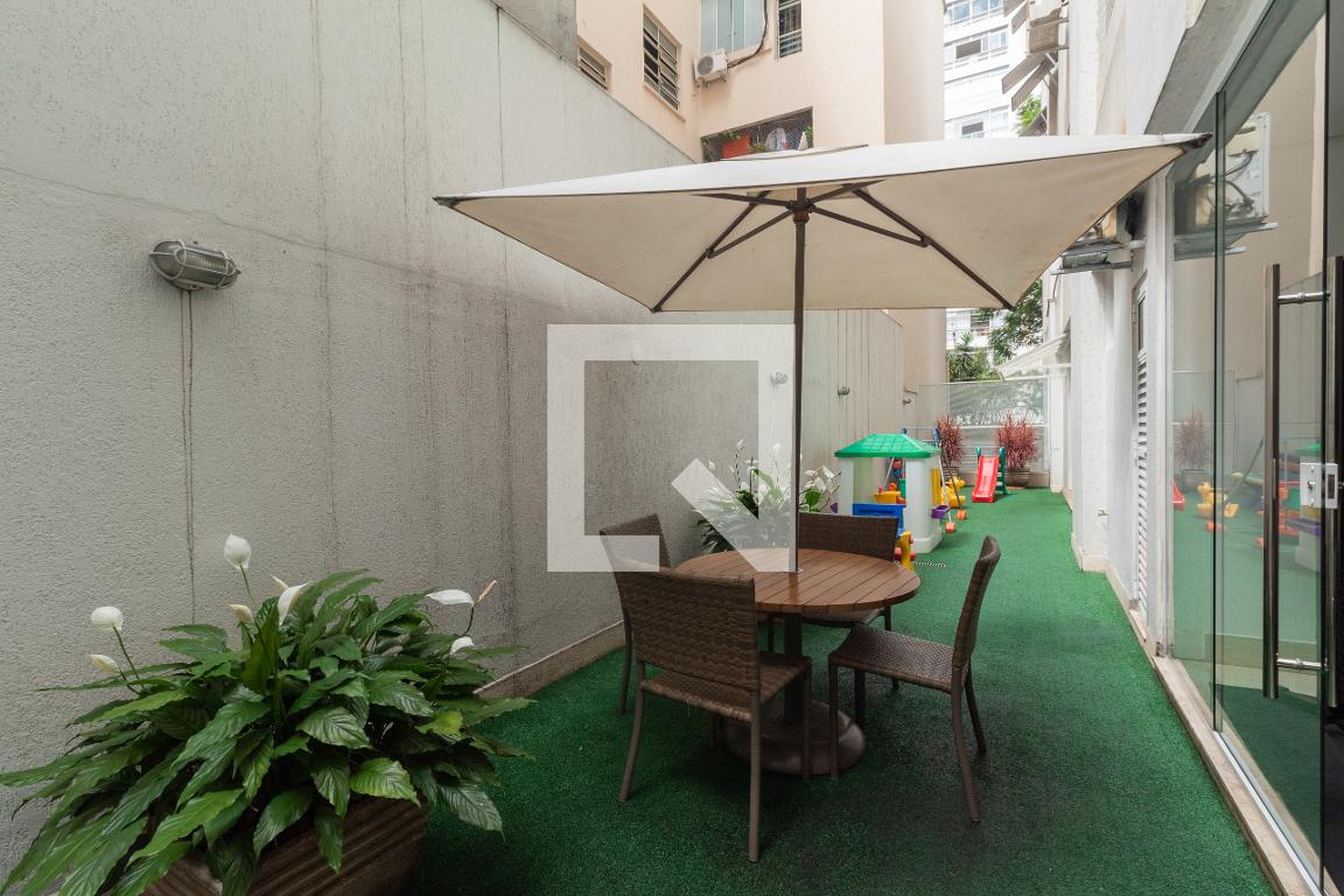 Área externa - Edifício Franca