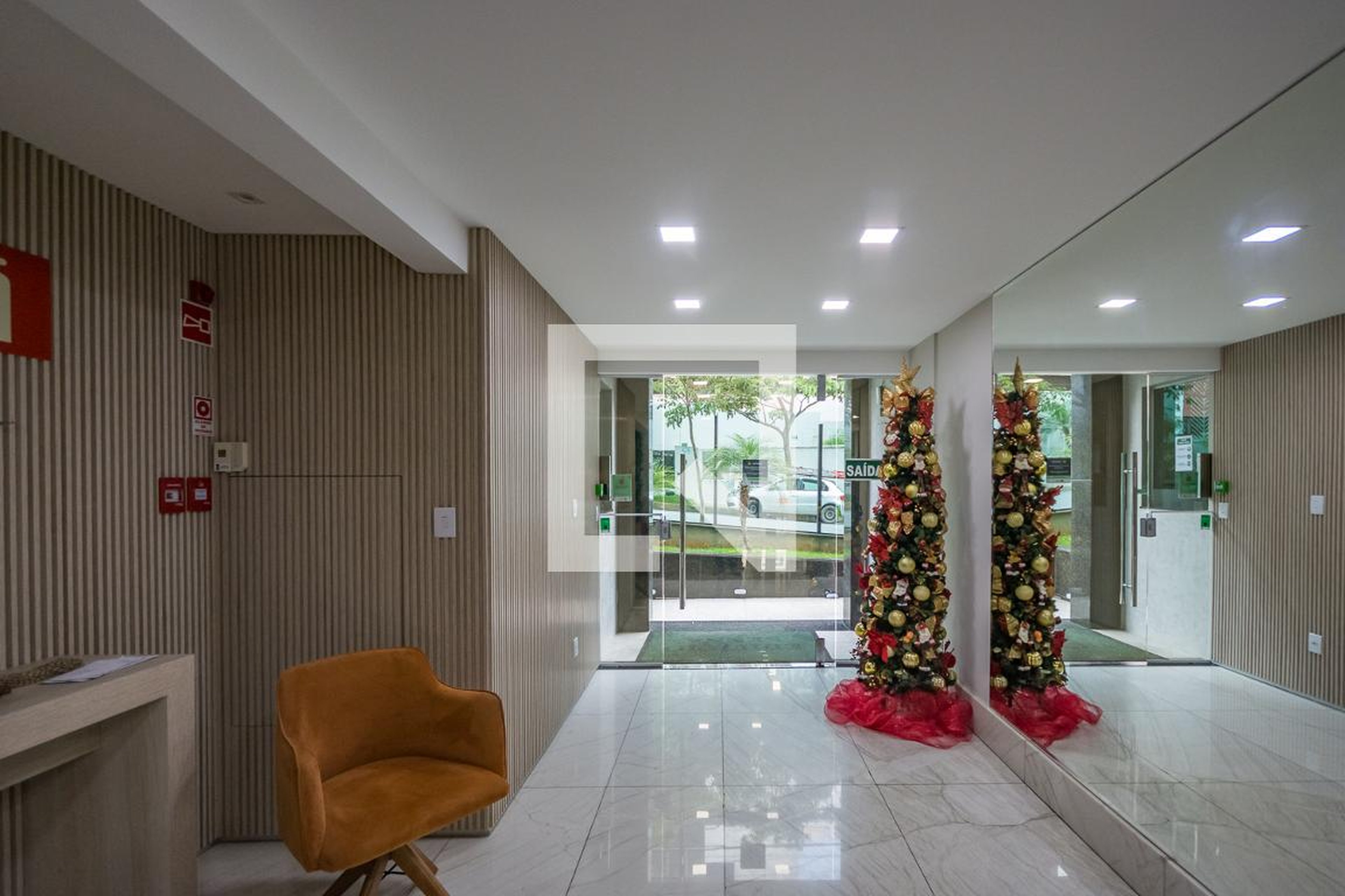 Hall de entrada - Edifício Residencial Senna