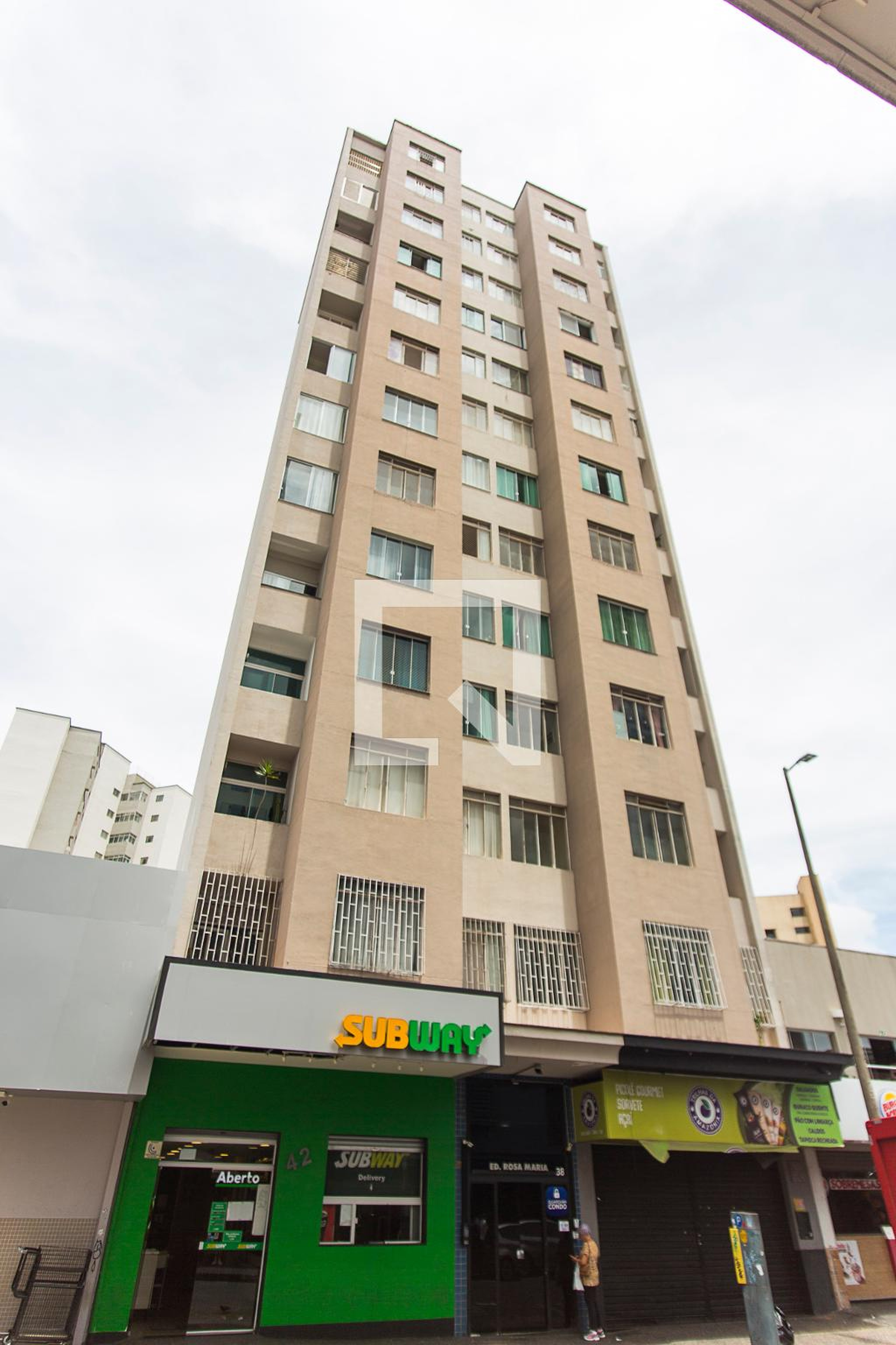 Fachada Condomínio em Avenida Floriano Peixoto, 38