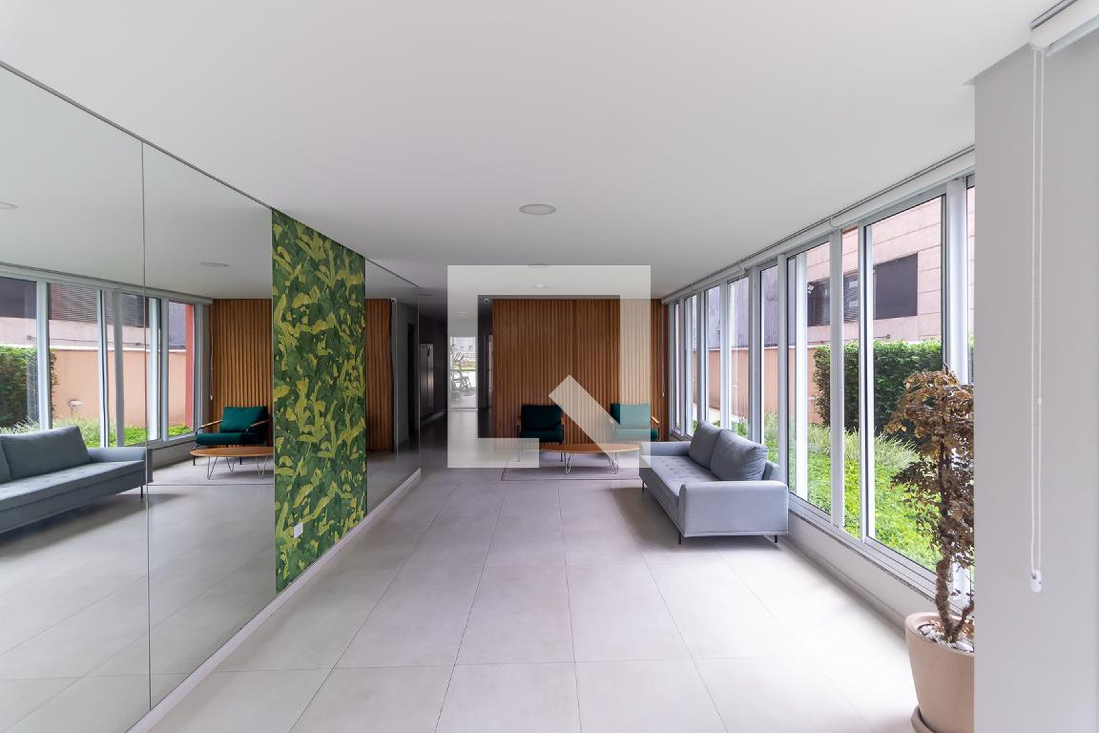 Hall social - Estilo Sumaré Empreendimentos Imobiliários Spe