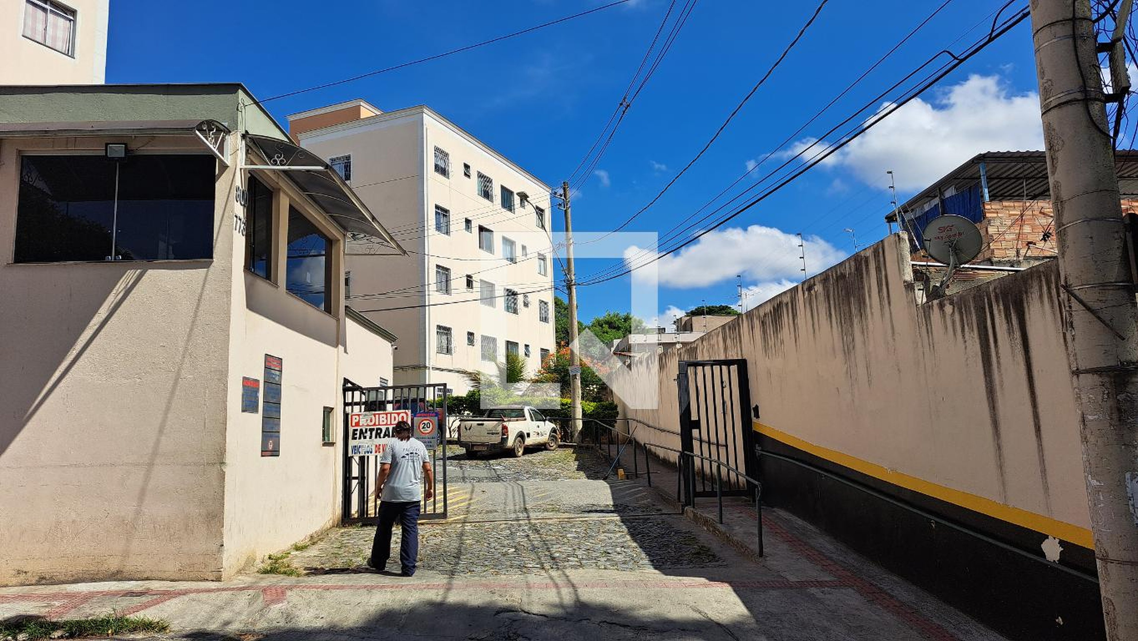 Fachada Condomínio em Rua Santo Antônio, 338