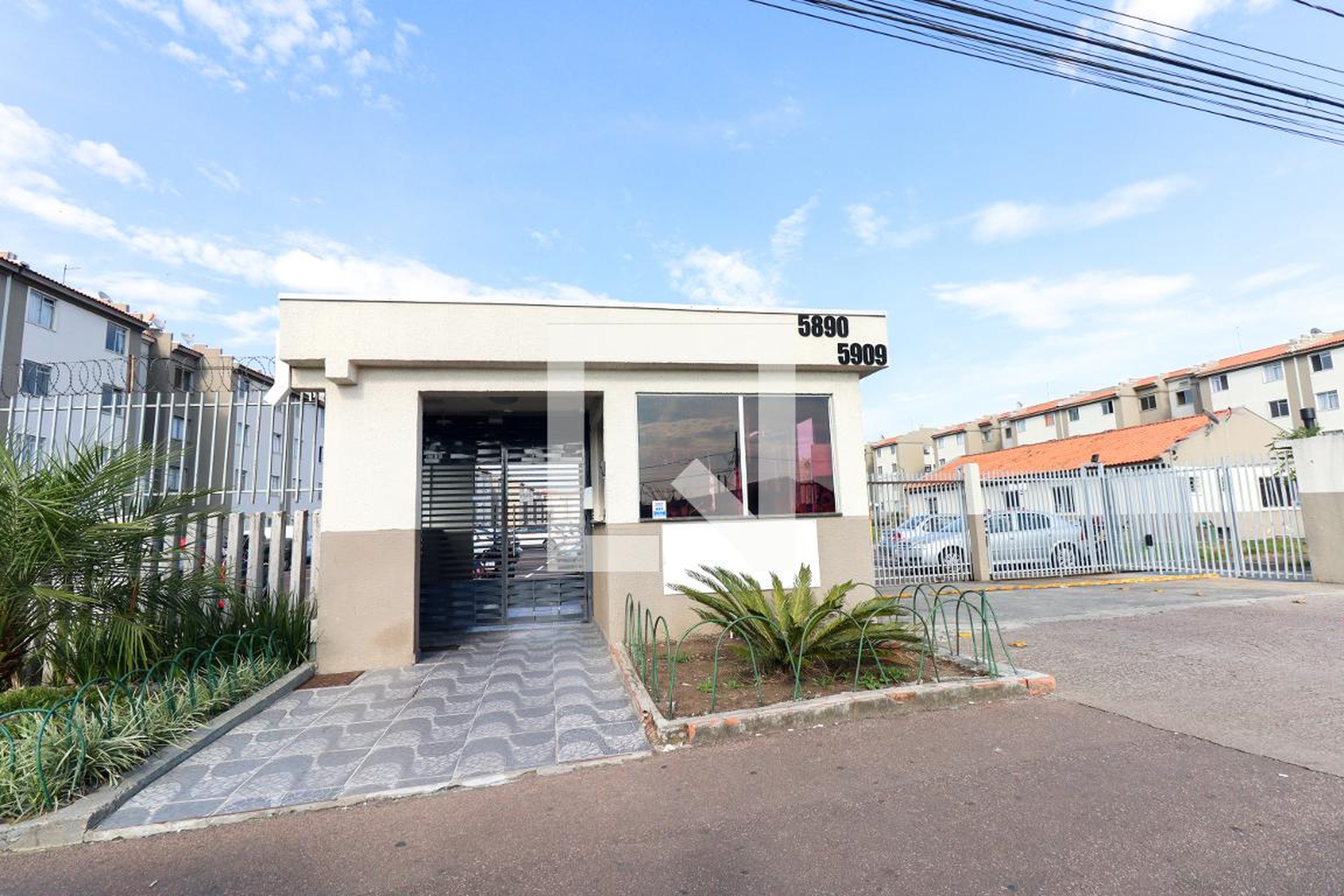 Fachada do Condominio Residencial Novo Bairro