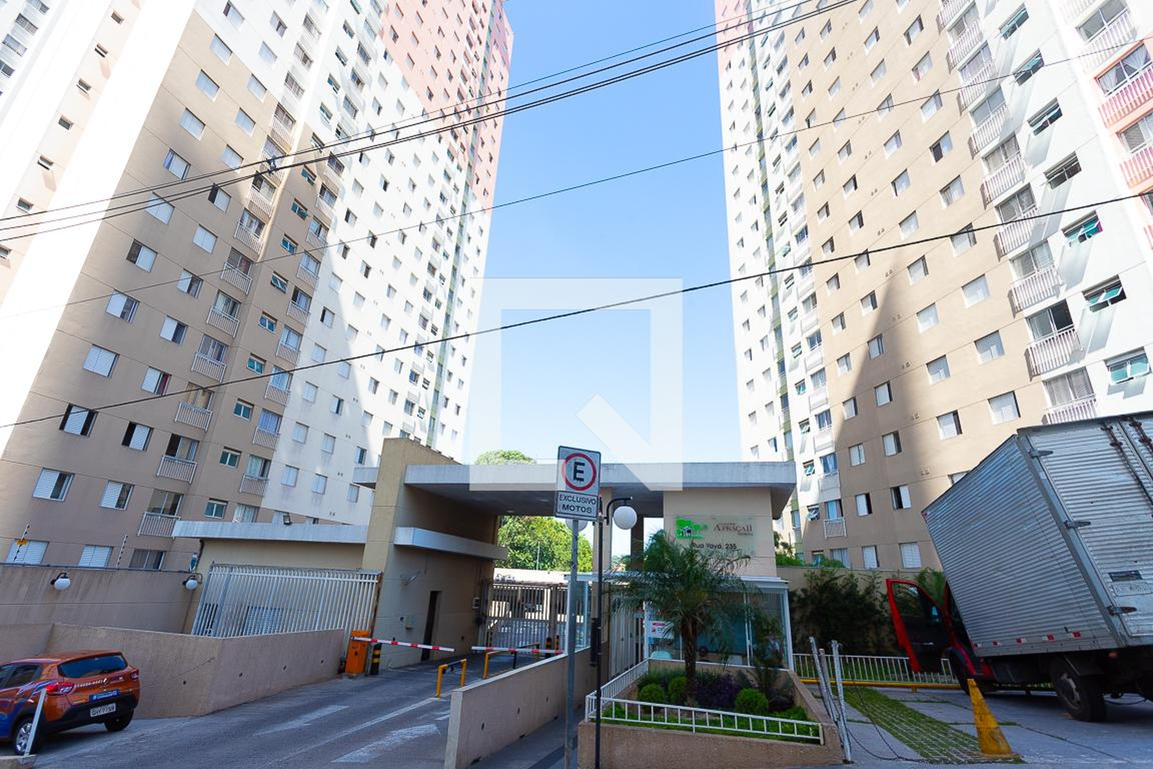 Fachada do Condomínio Condomínio A Praça II Diadema