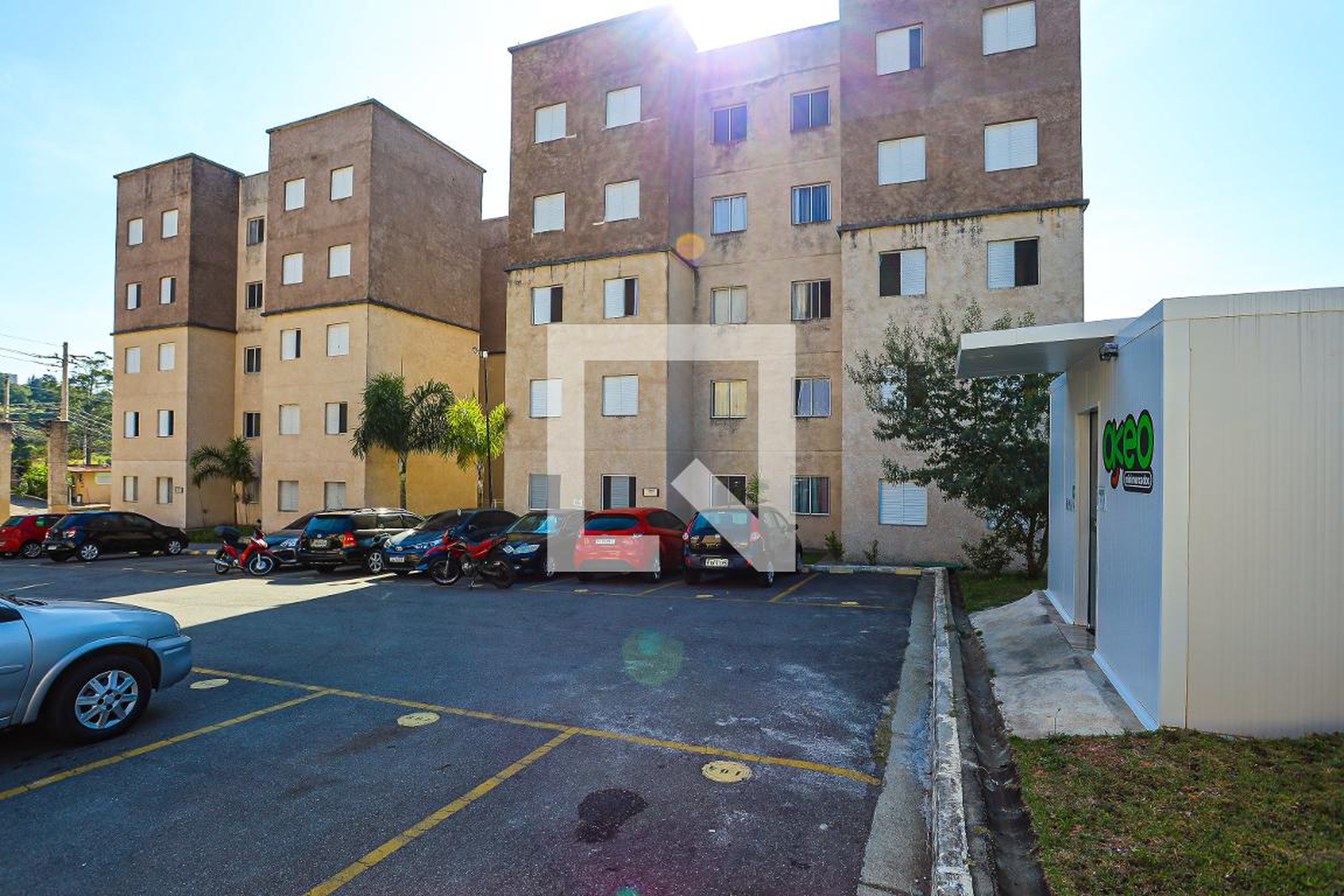 Fachada do prédio Condomínio Allegro Cotia