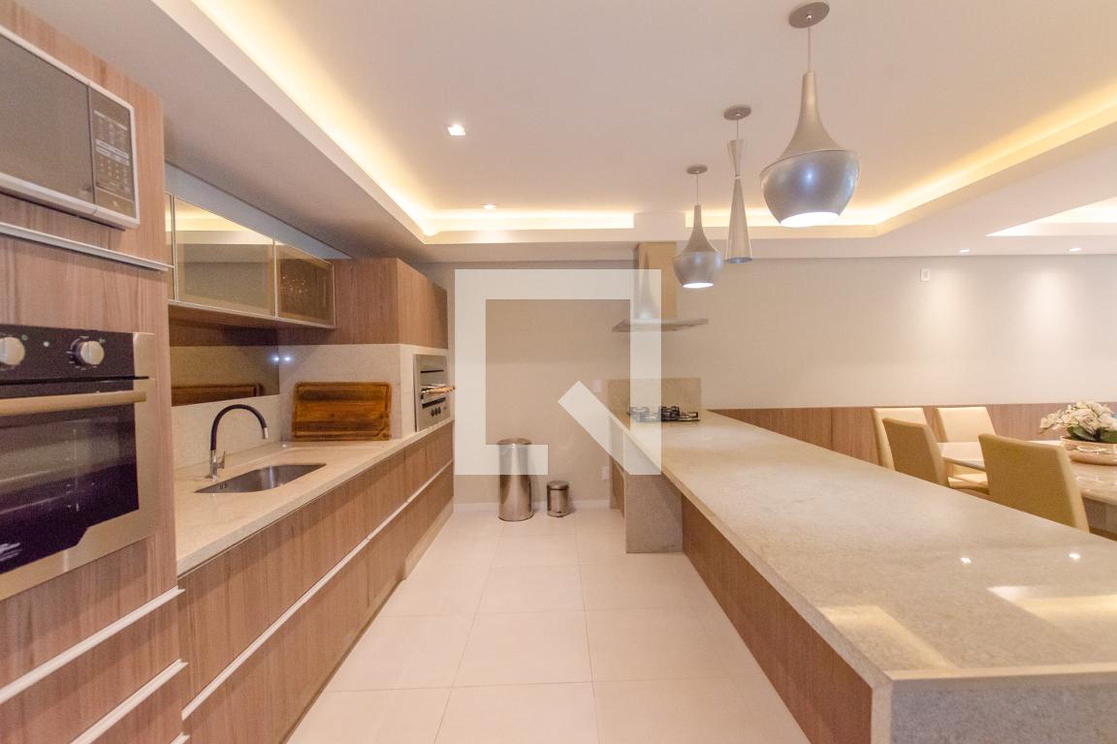 Salão de festas - Residencial João Makowiecky