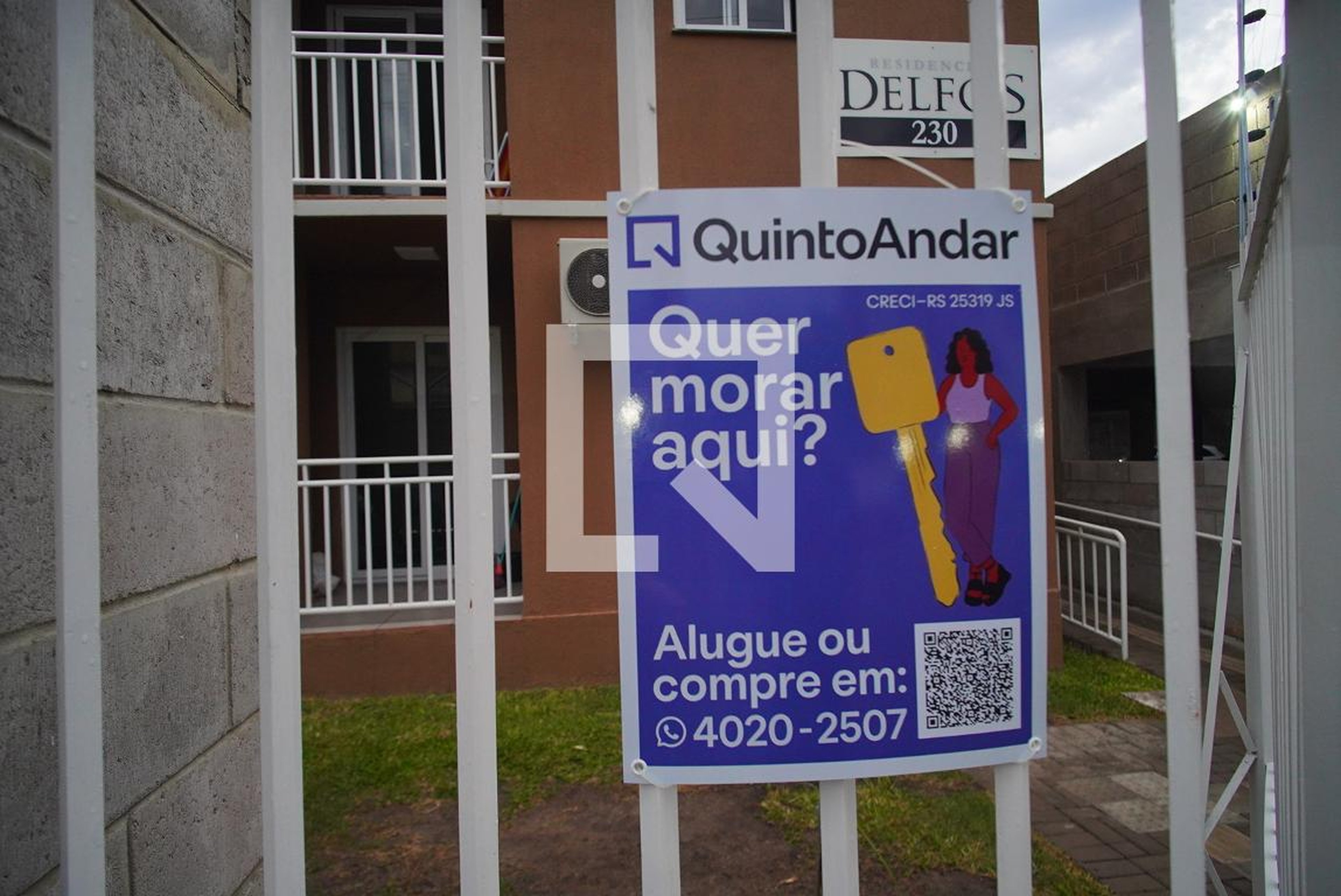 Fachada do Prédio Residencial Delfos