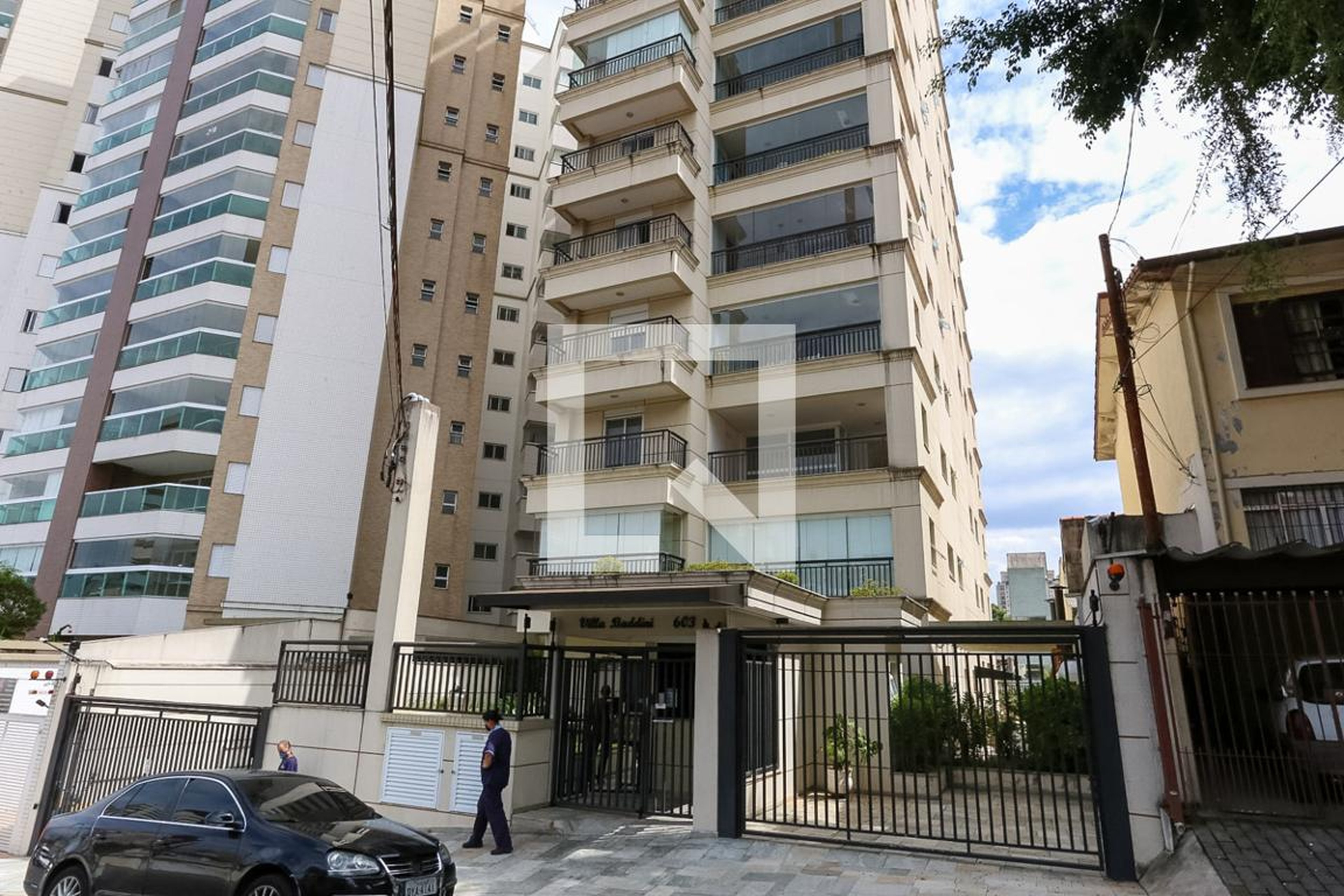 Fachada do Condomínio Condomínio Villa Baddini