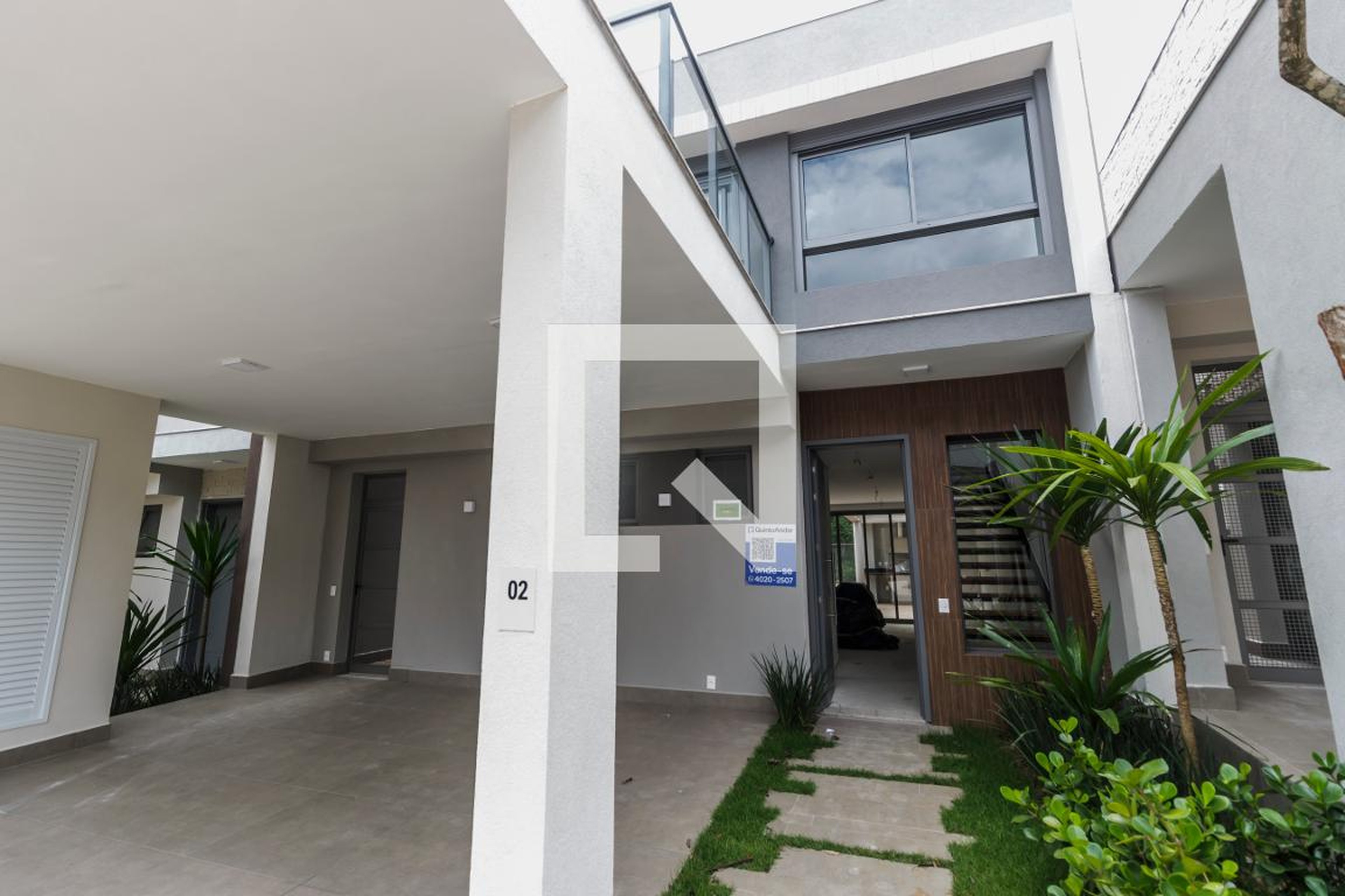 Entrada Condomínio em Avenida Marcos Penteado de Ulhôa Rodrigues, 2033