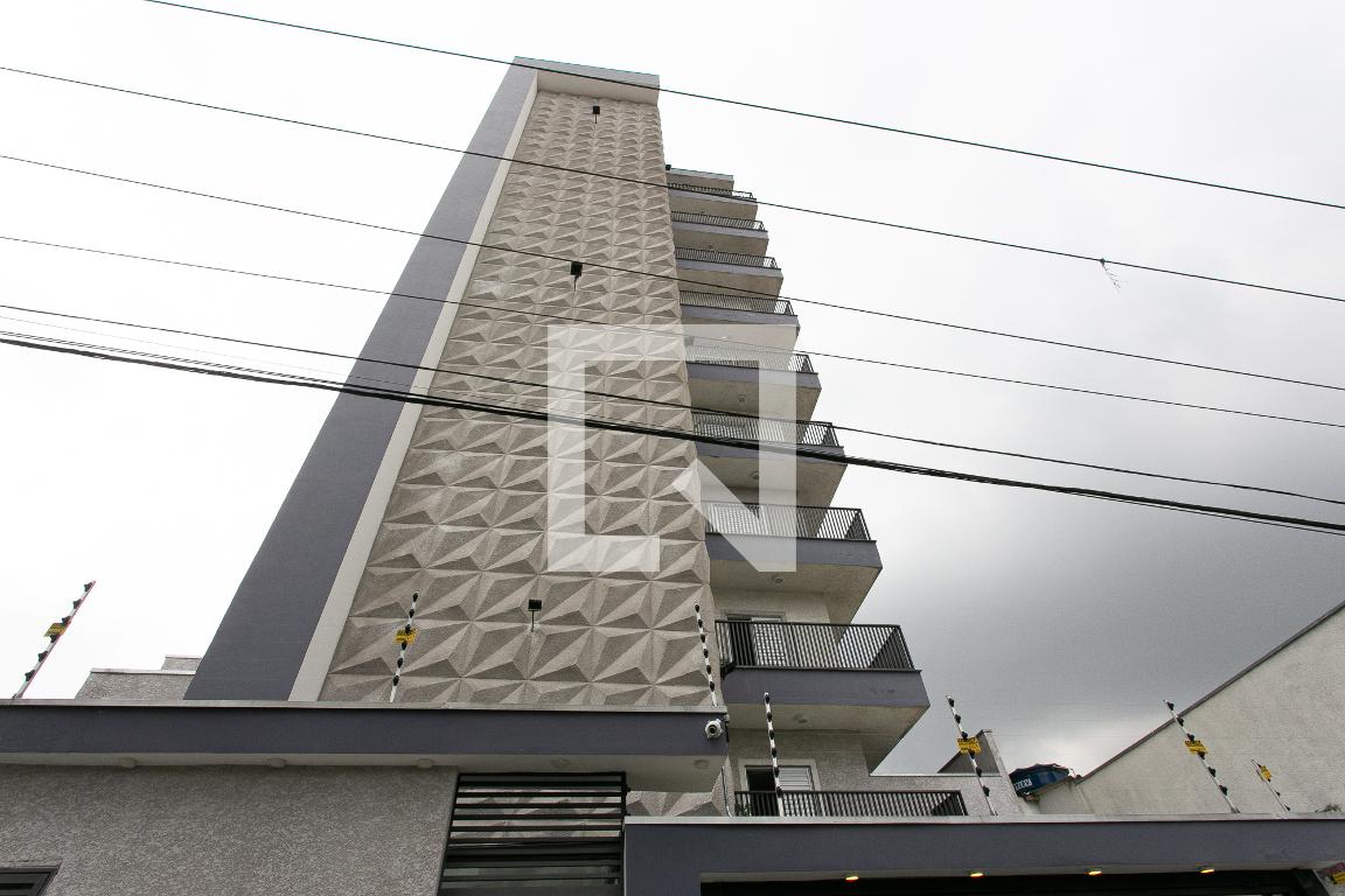 Fachada do Condomínio Residencial Santa Cruz