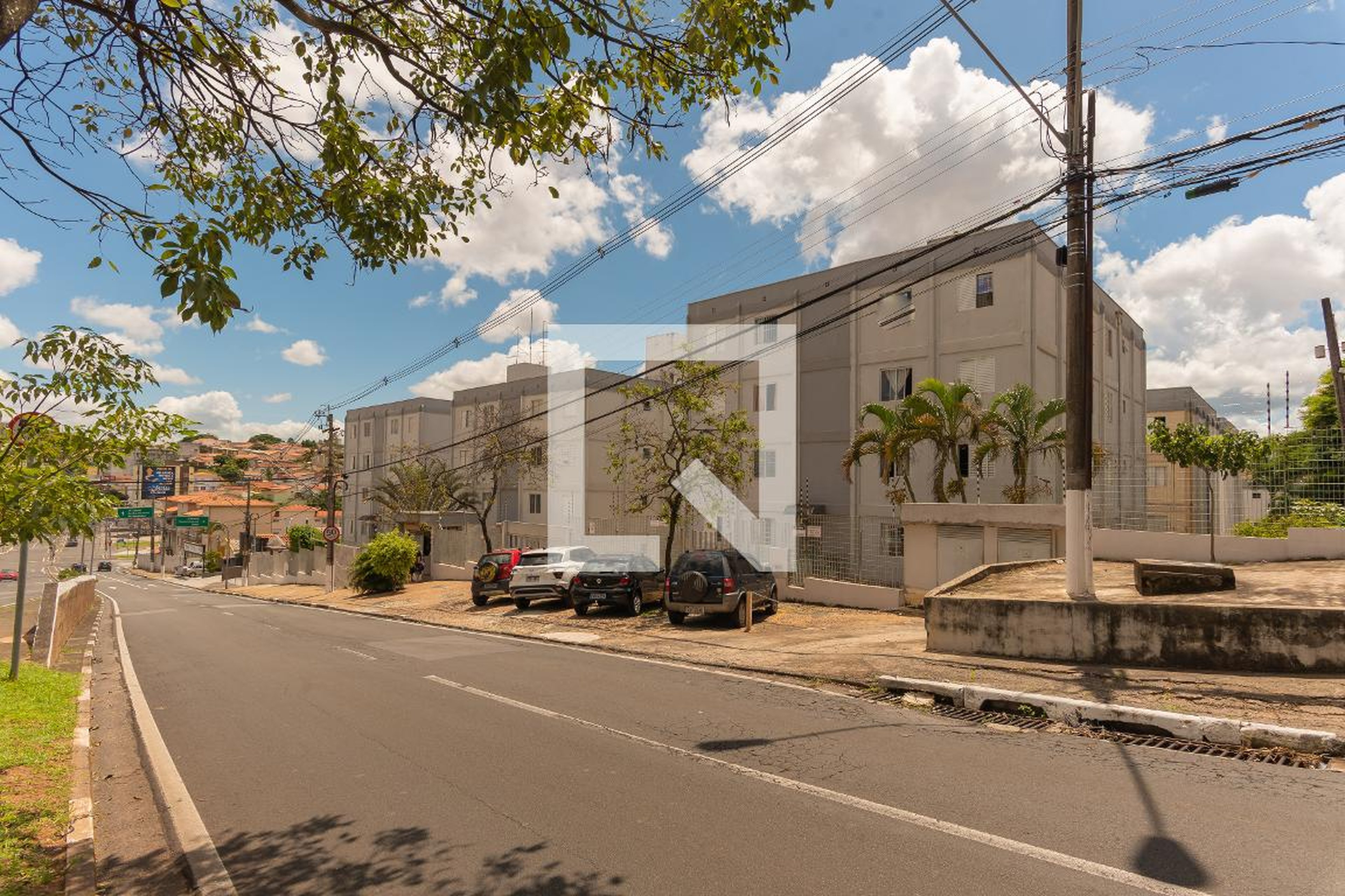 Fachada do Condomínio Residencial Europa