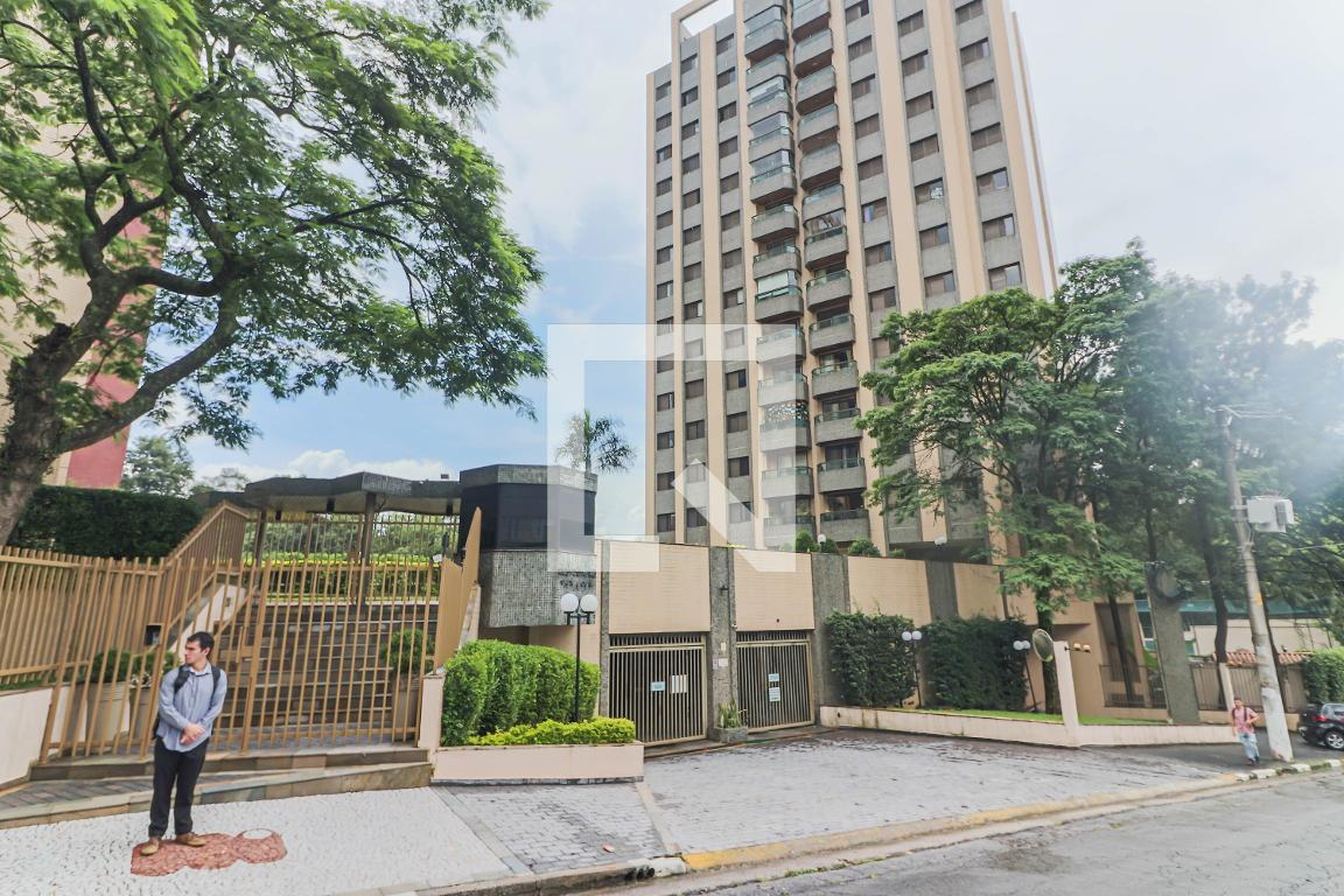 Fachada do Condomínio Residencial Van Gogh