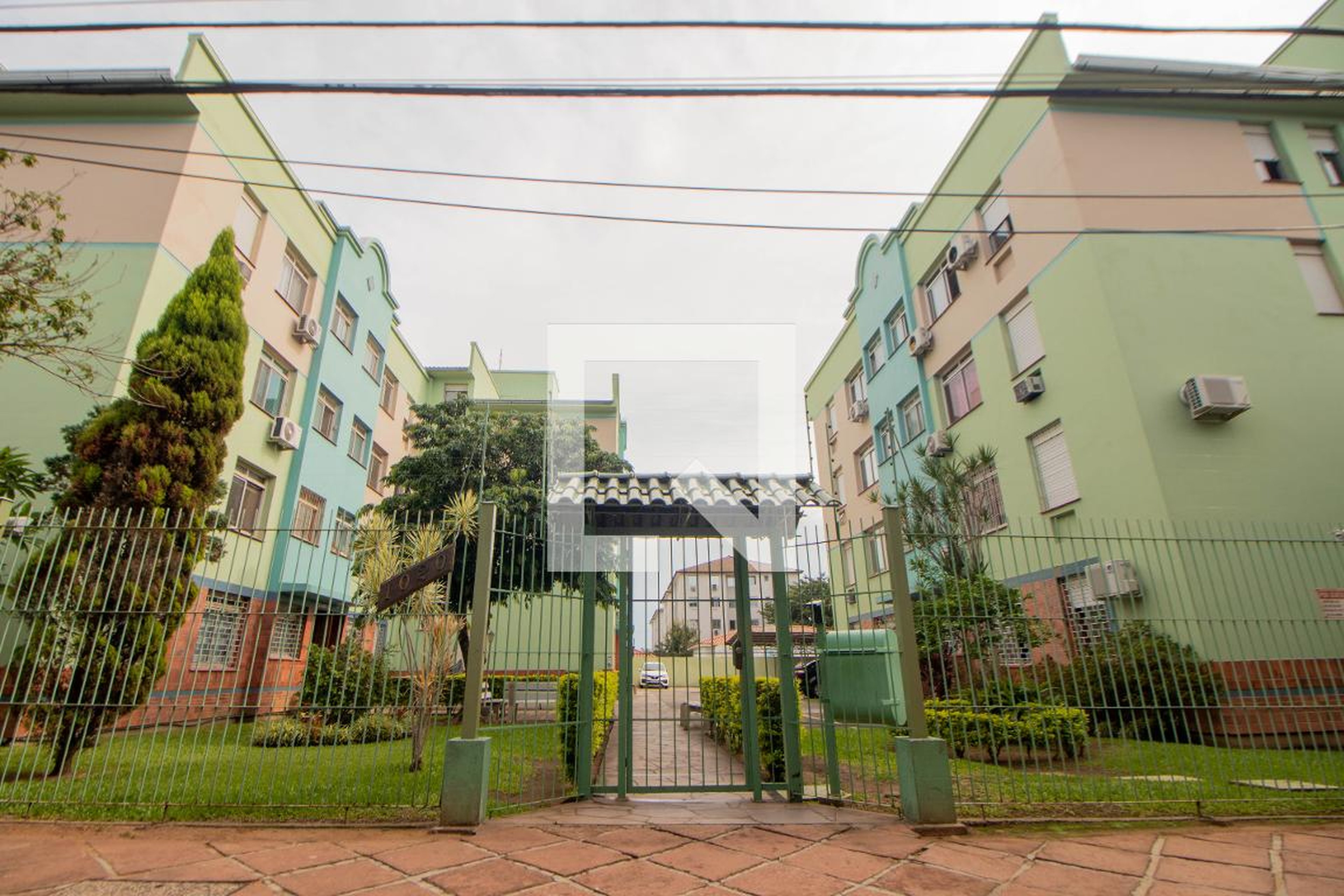 Fachada do Condomínio Residencial Bahamas