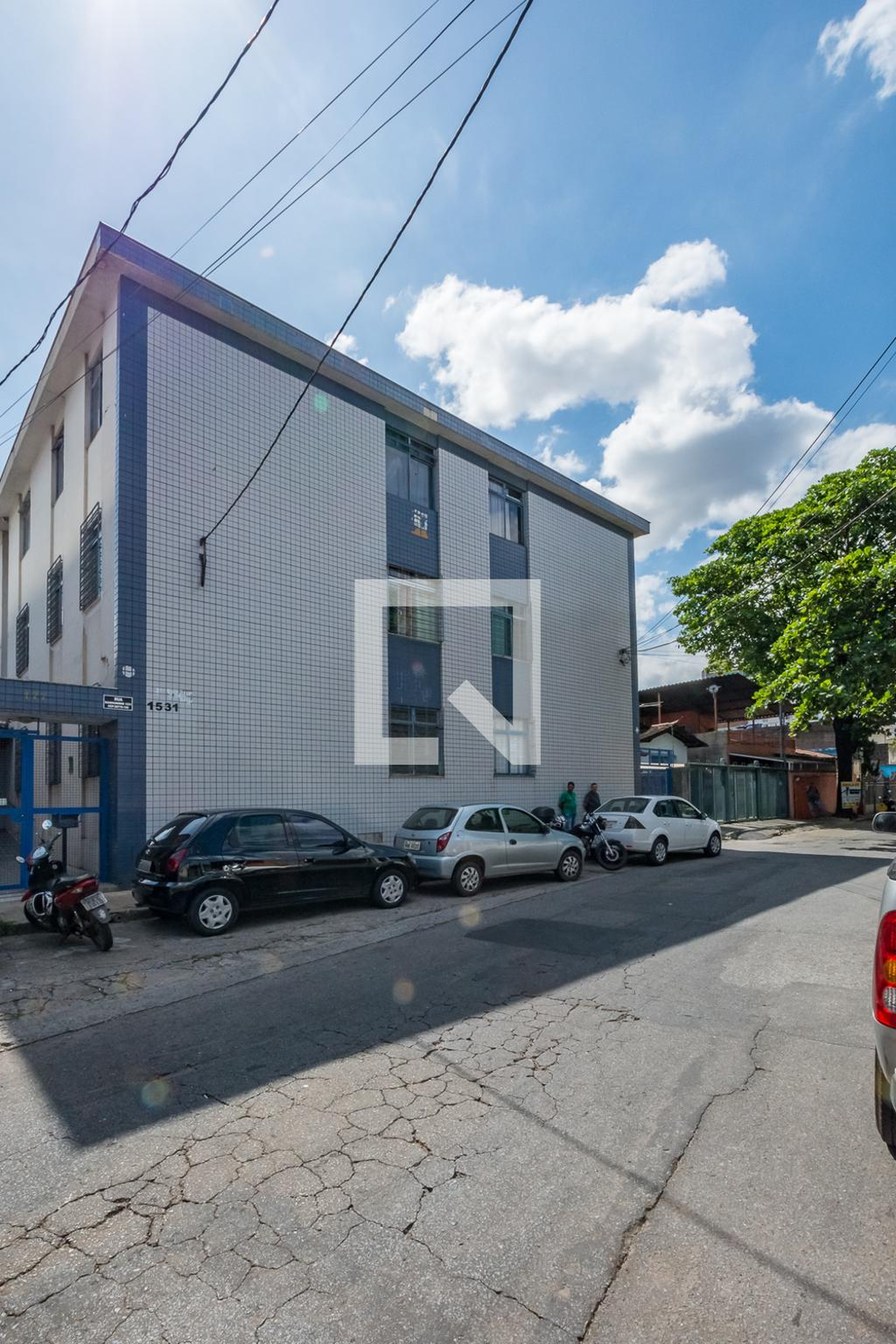 Fachada Condomínio em Rua Manhumirim, 1531