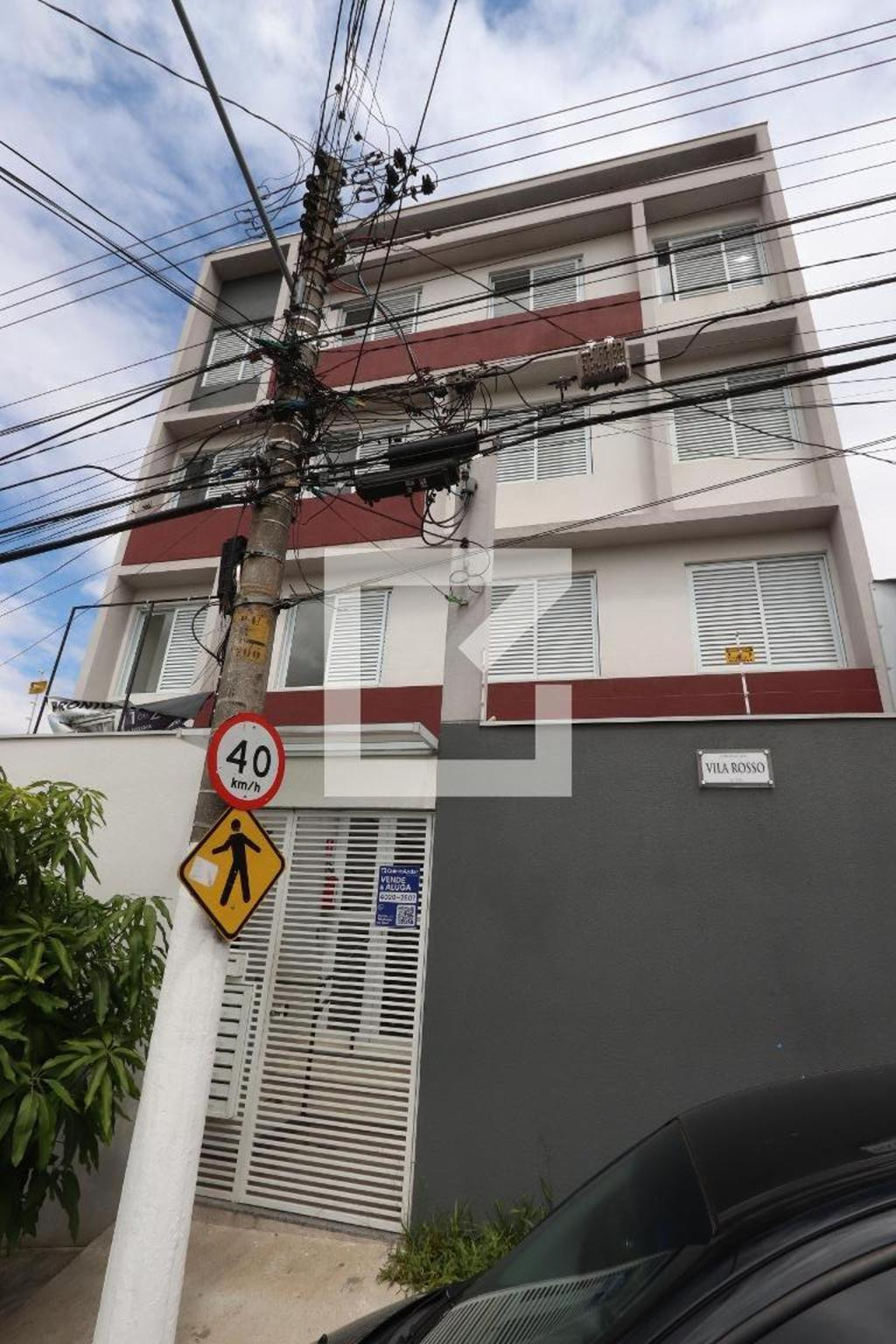 Fachada do Prédio Condomínio Vila Rosso