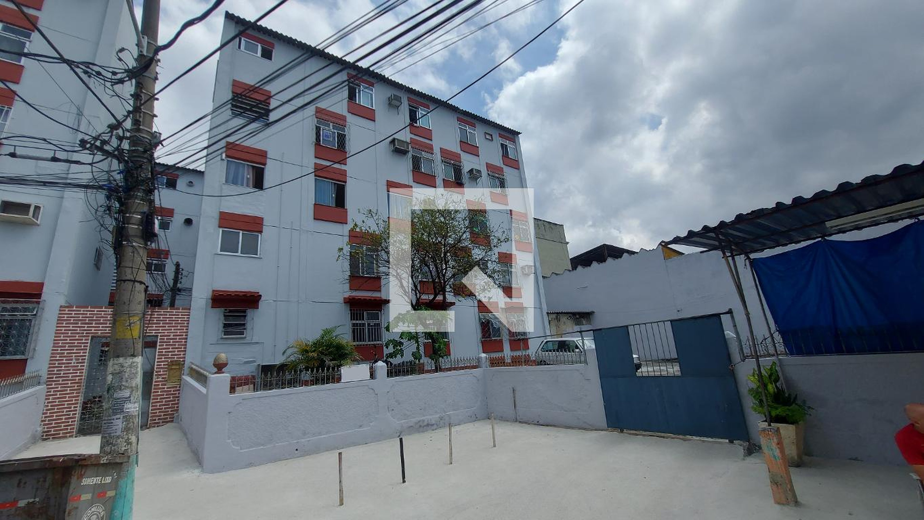 Fachada Condomínio em Rua Moisés Lilenbaum, 105