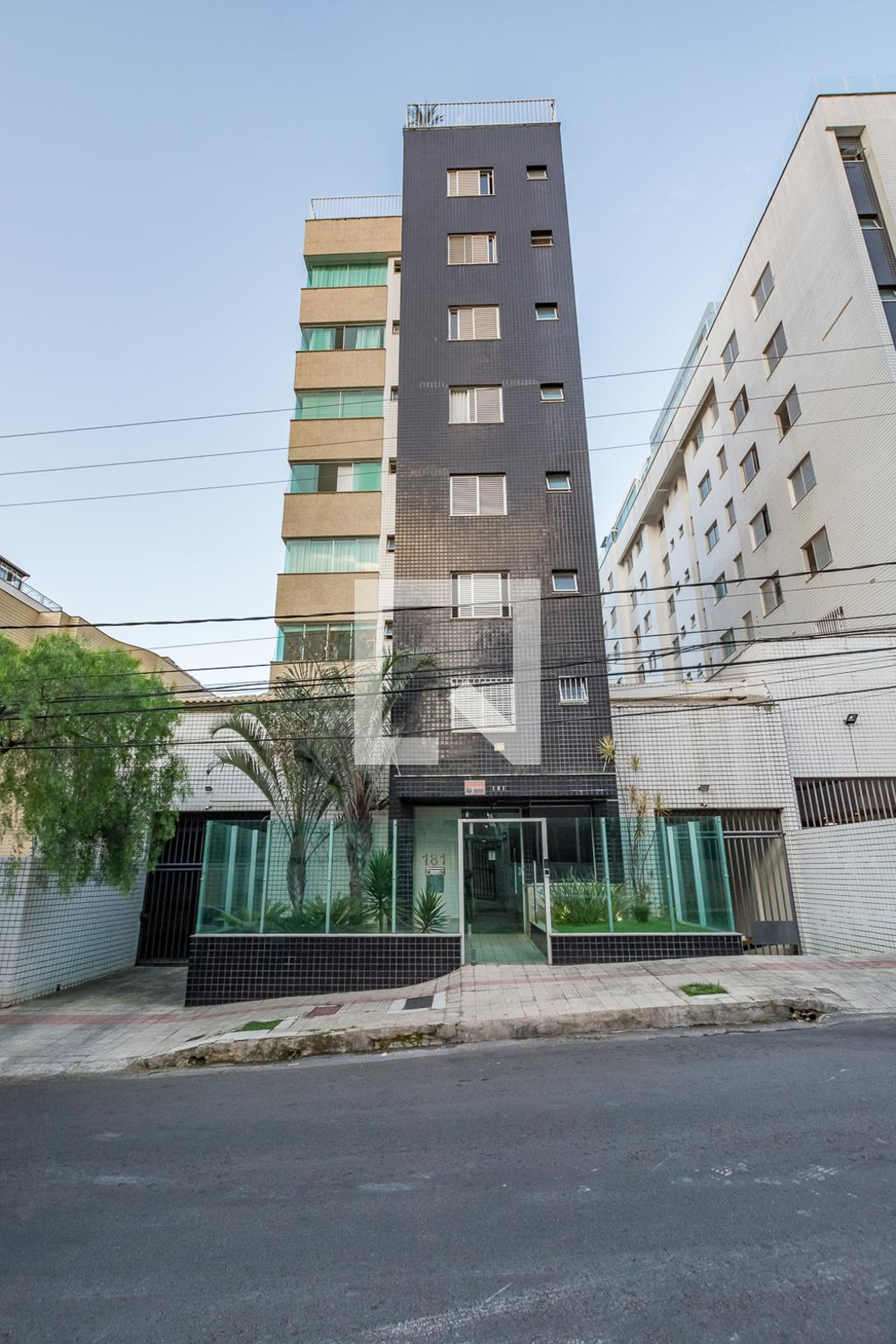 Fachada Edifício do Residencial Plinio Monteiro de Magalhaes