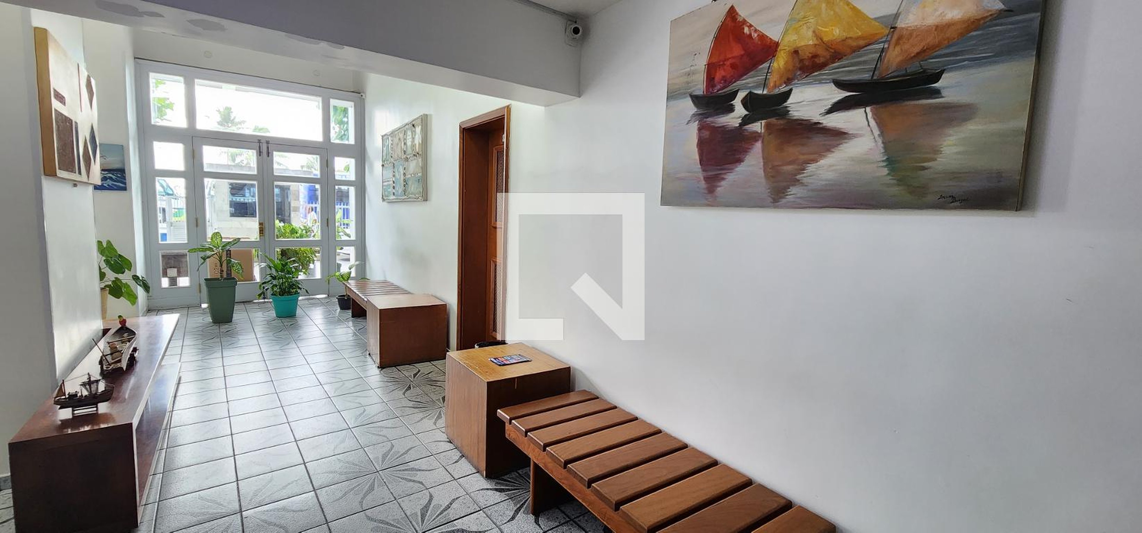 Hall de entrada - Edifício Itaguassu