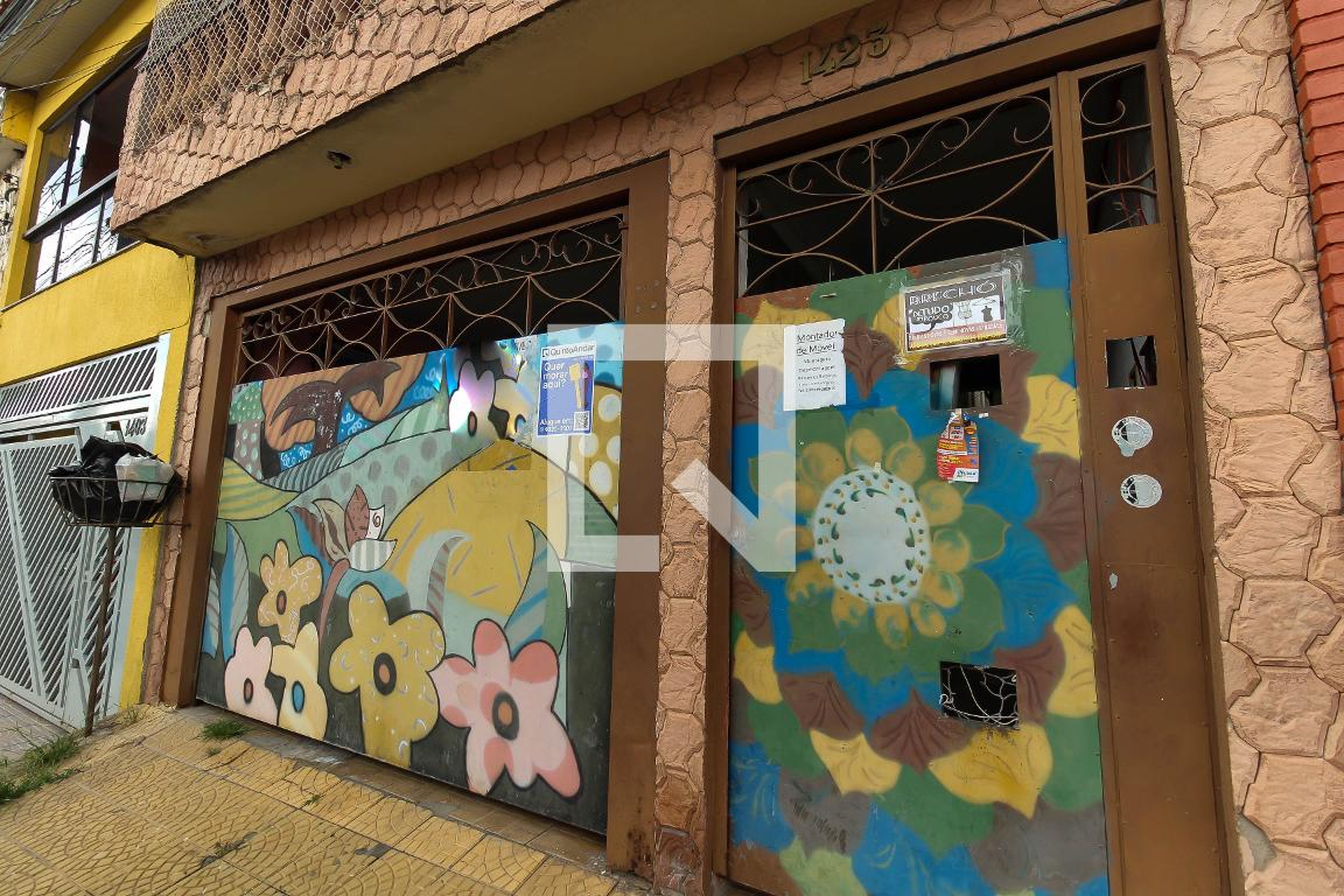 Fachada Condomínio em Rua Juiz de Fora, 1423