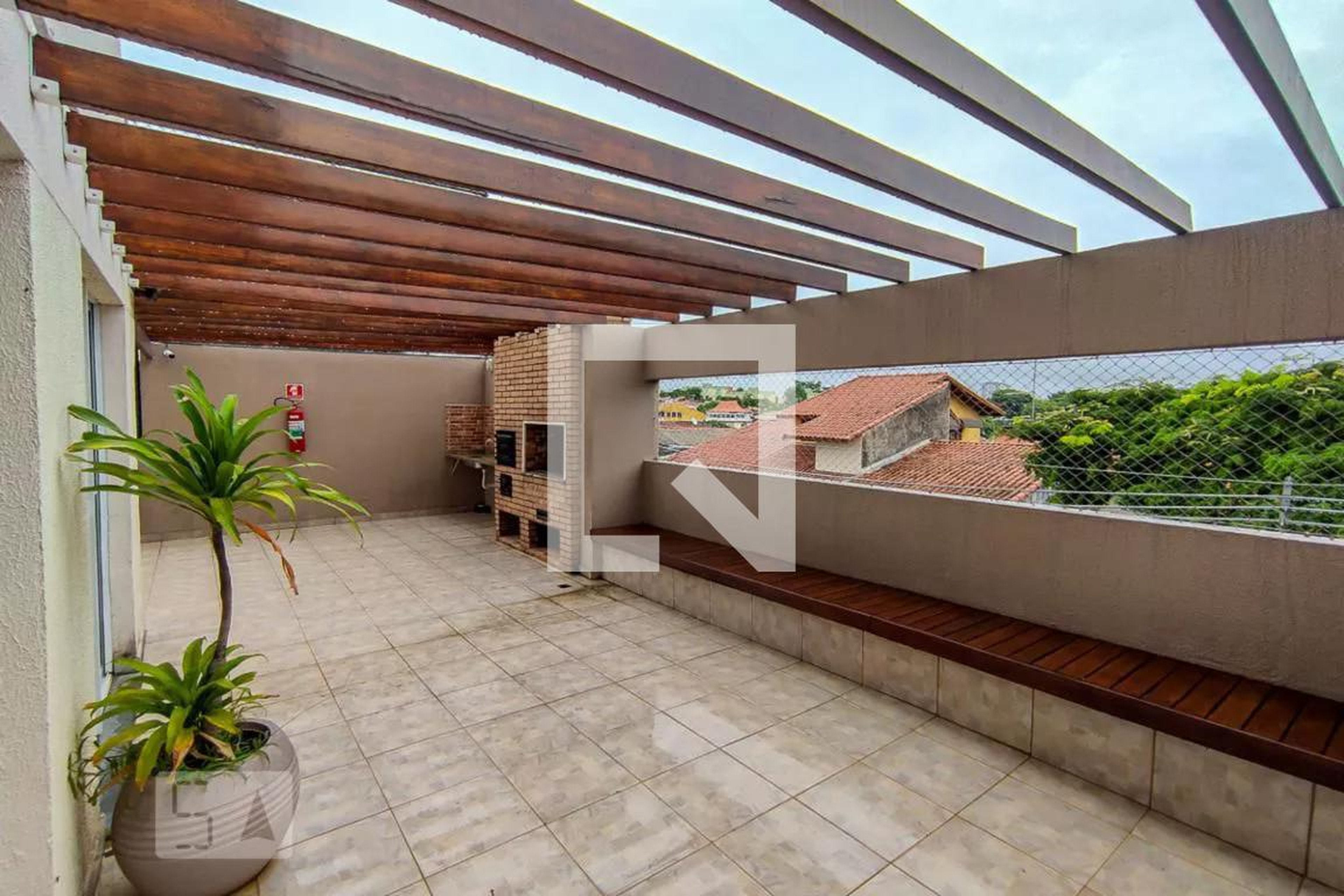 Área externa - Residencial The Flowers