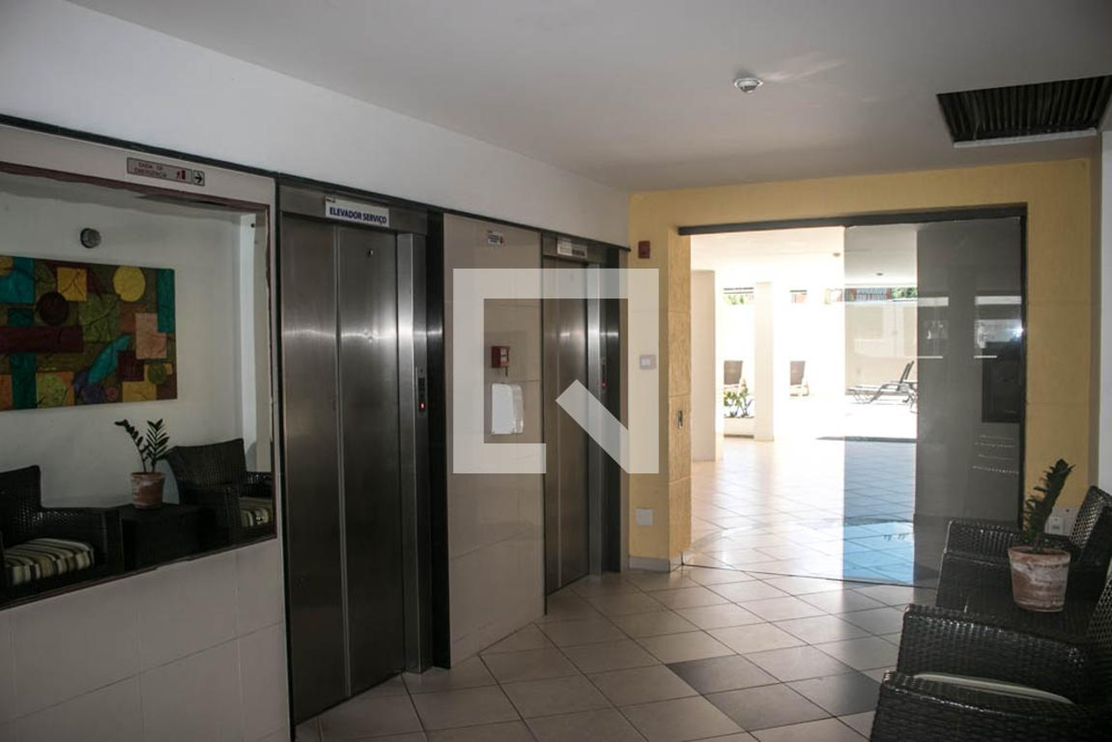 Hall social - Edifício Boulevard Iguatemi Jardim