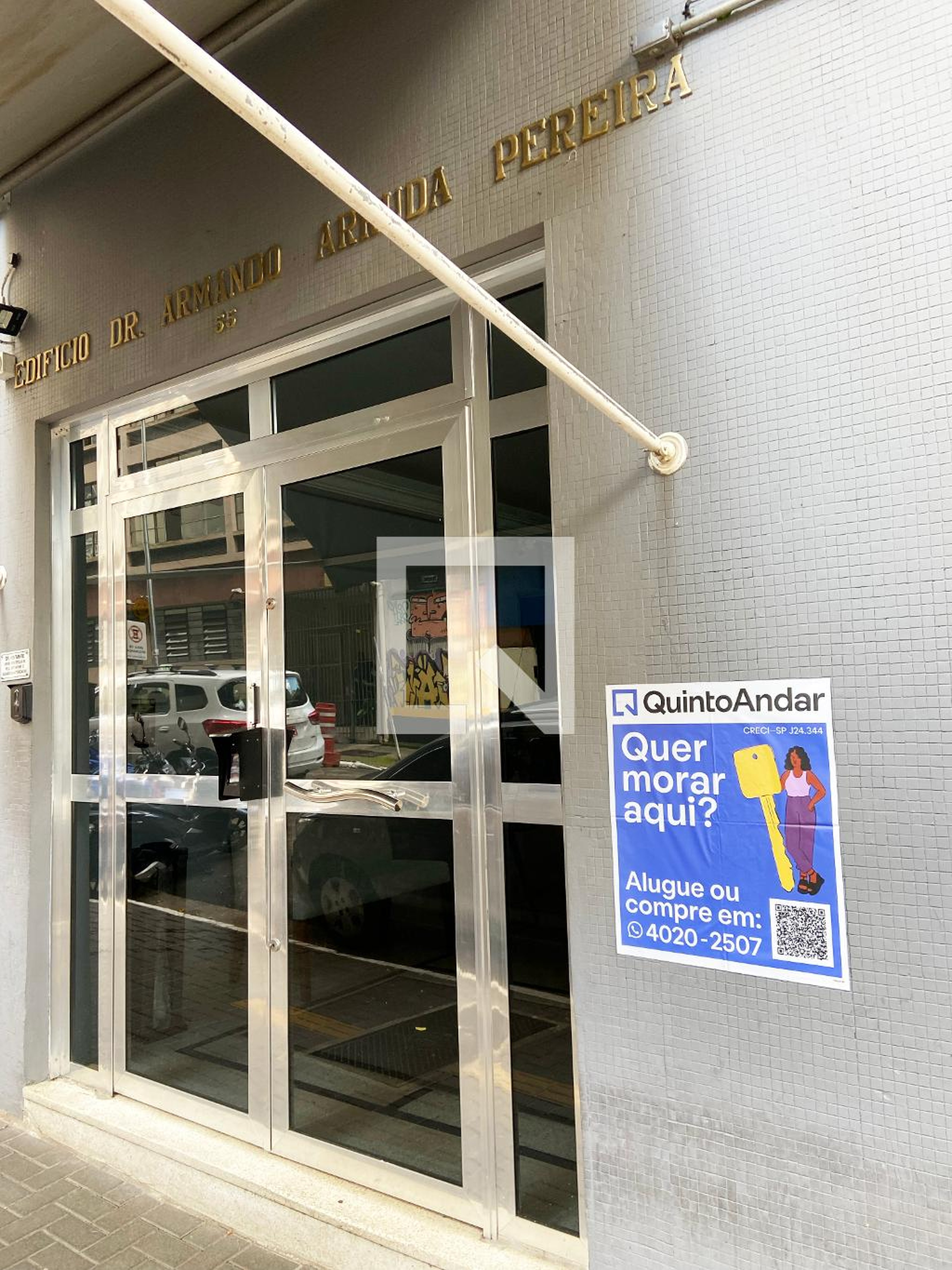 Fachada do Prédio Edifício Dr Armando de Arruda Pereira