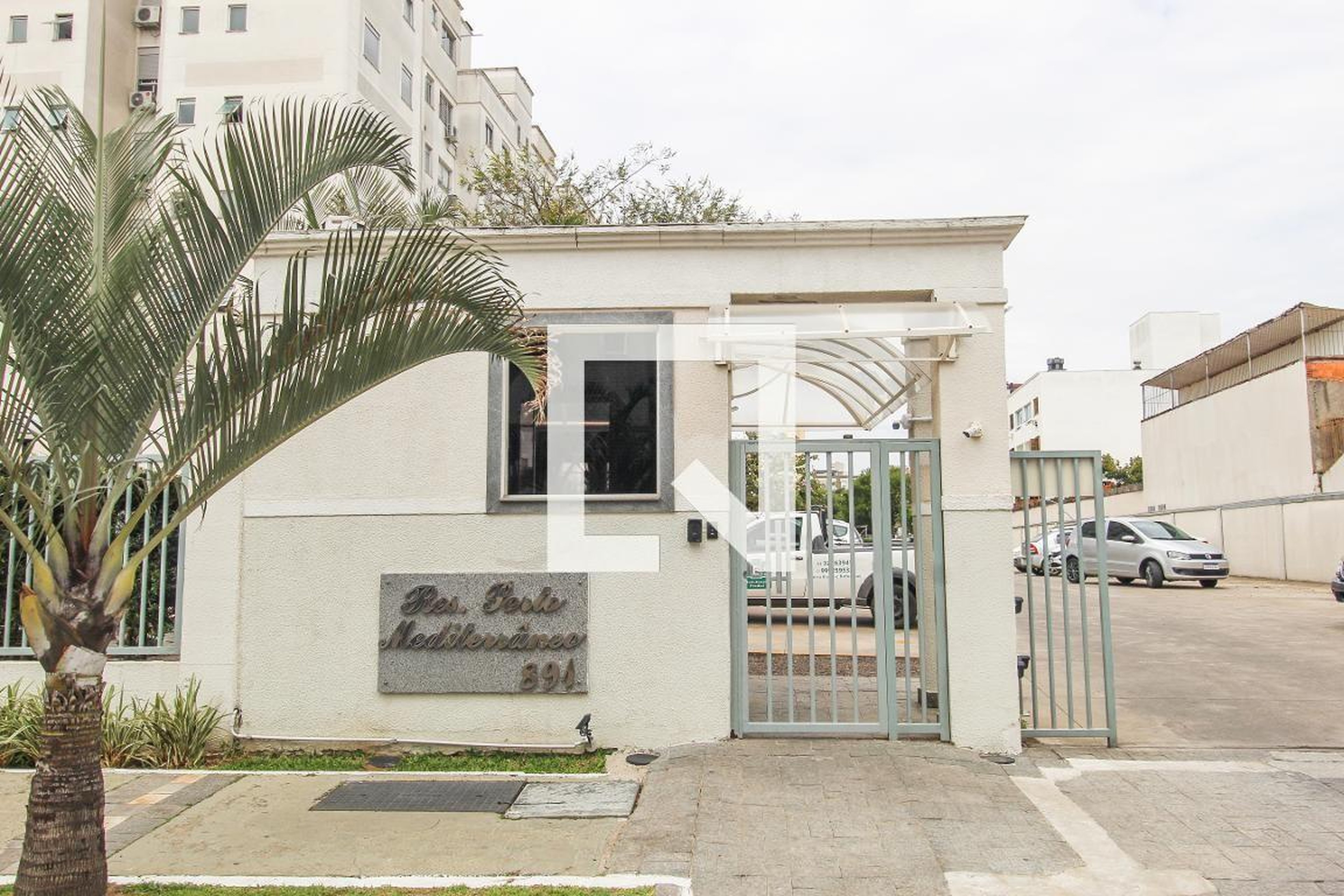 Fachada do Condomínio Residencial Porto Mediterrâneo