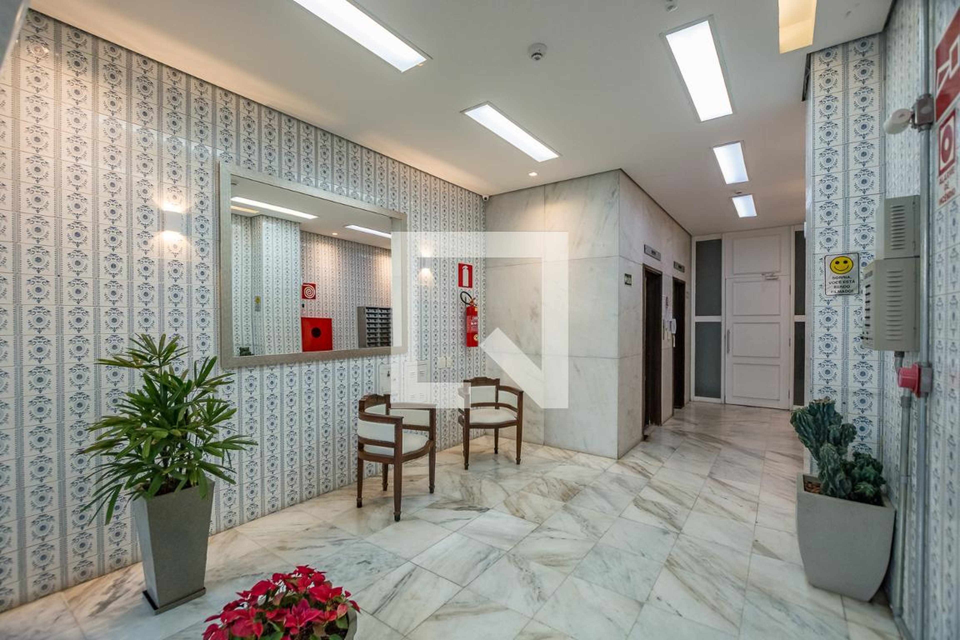 Hall de entrada - Edifício Cannes