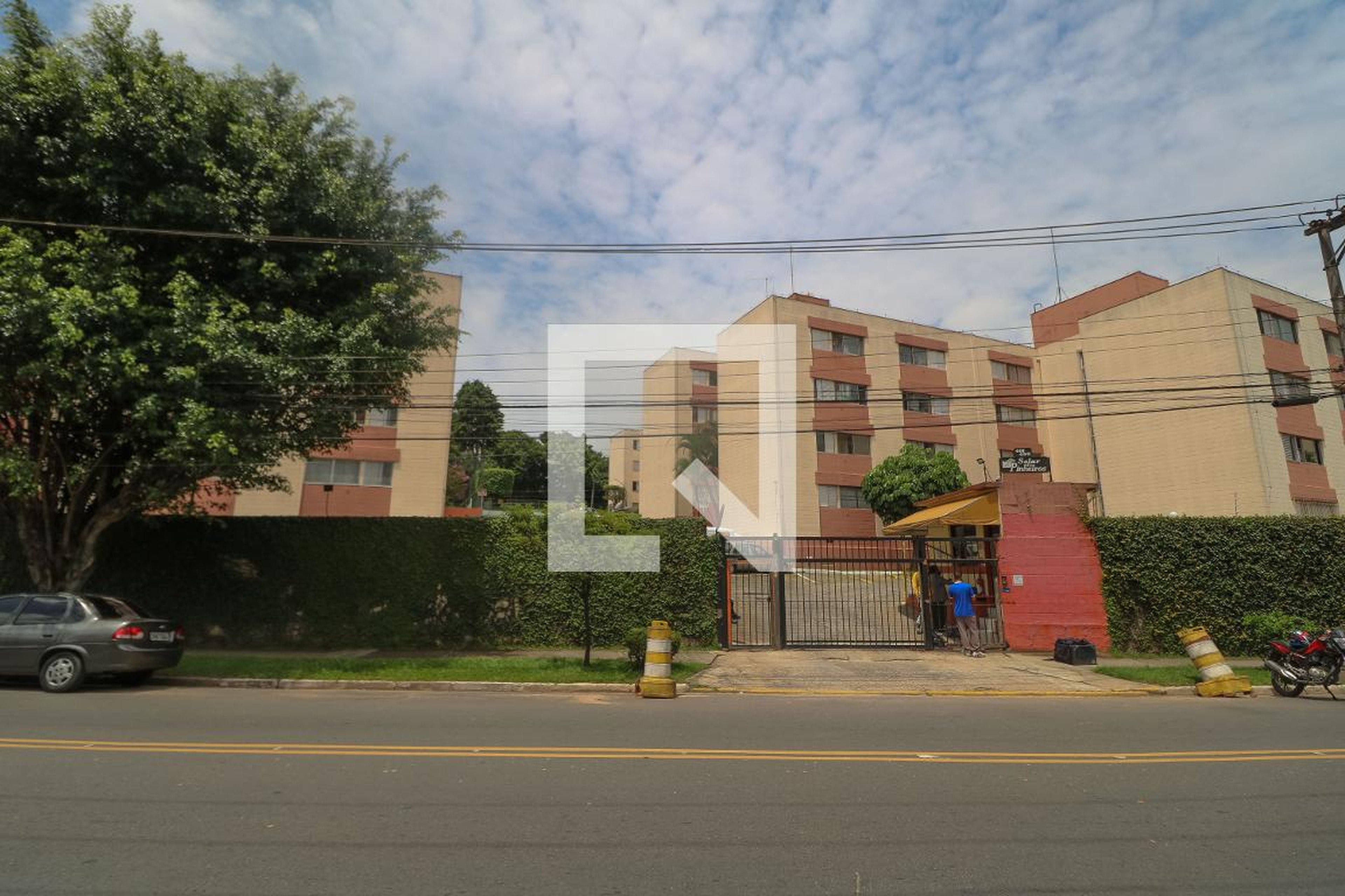 Fachada do Condominio Condomínio Solar dos Pinheiros