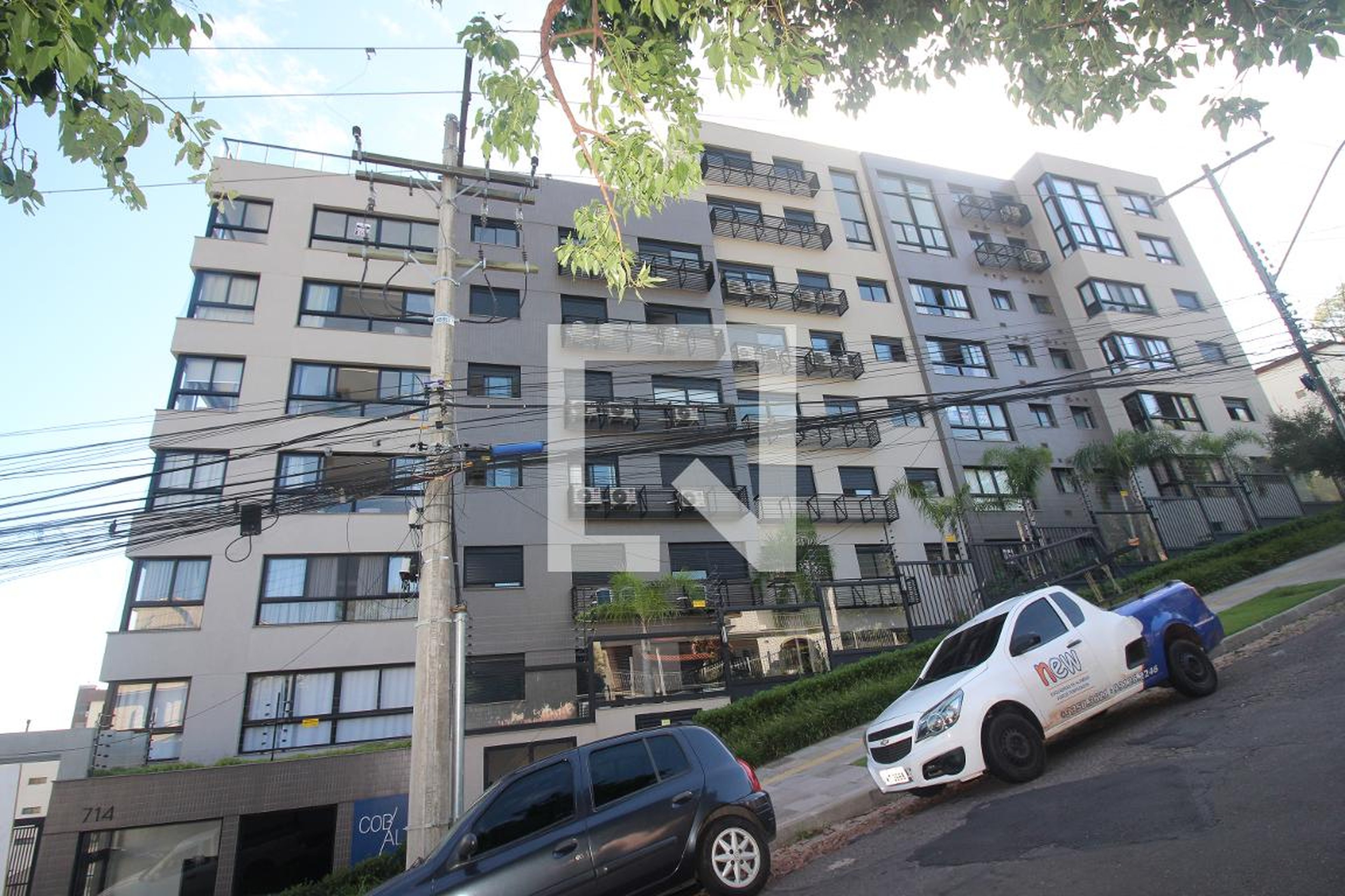 Fachada do condomínio Condomínio Cobalto