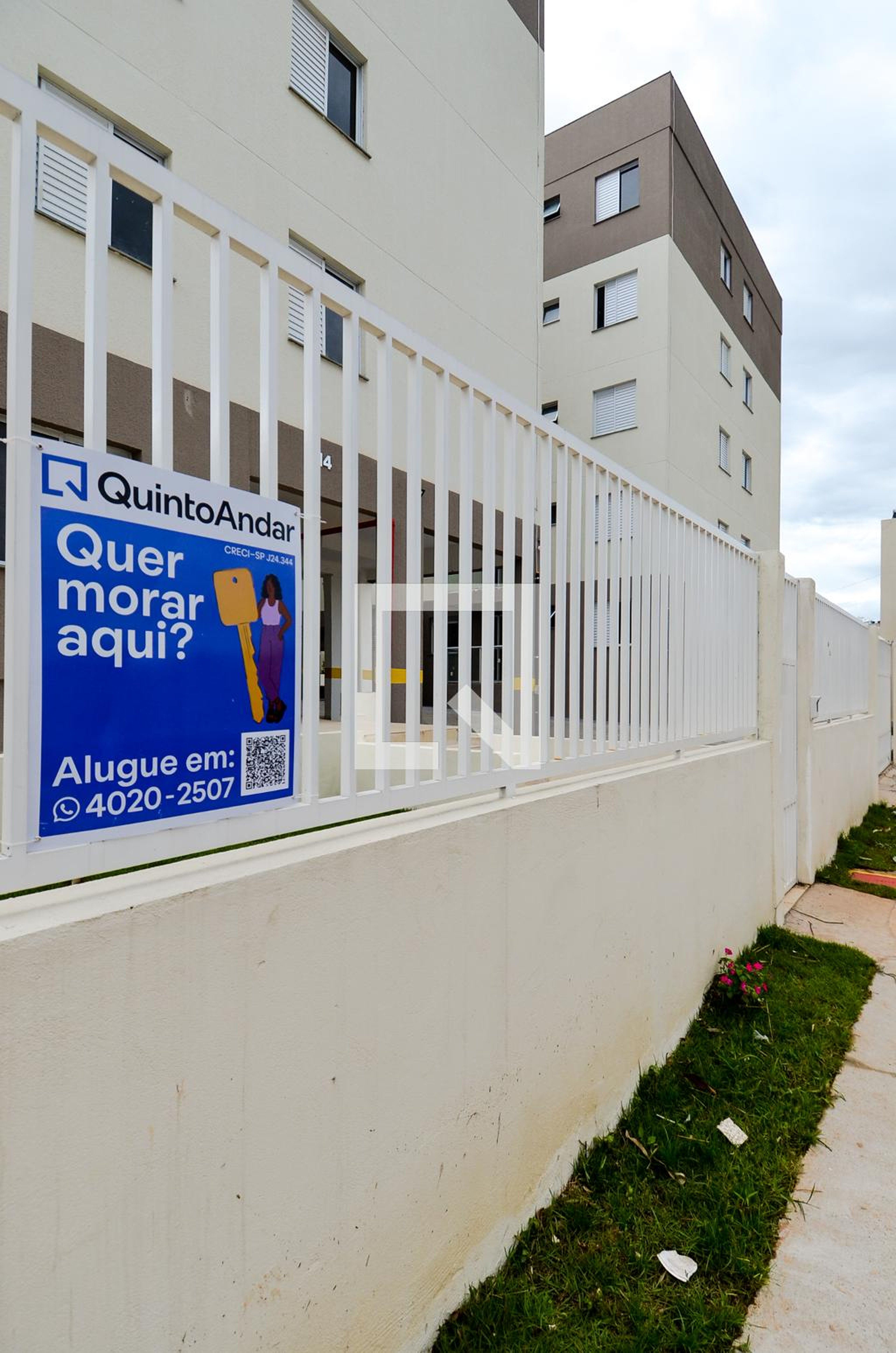Fachada do Condomínio Condomínio Chácara Bonsucesso