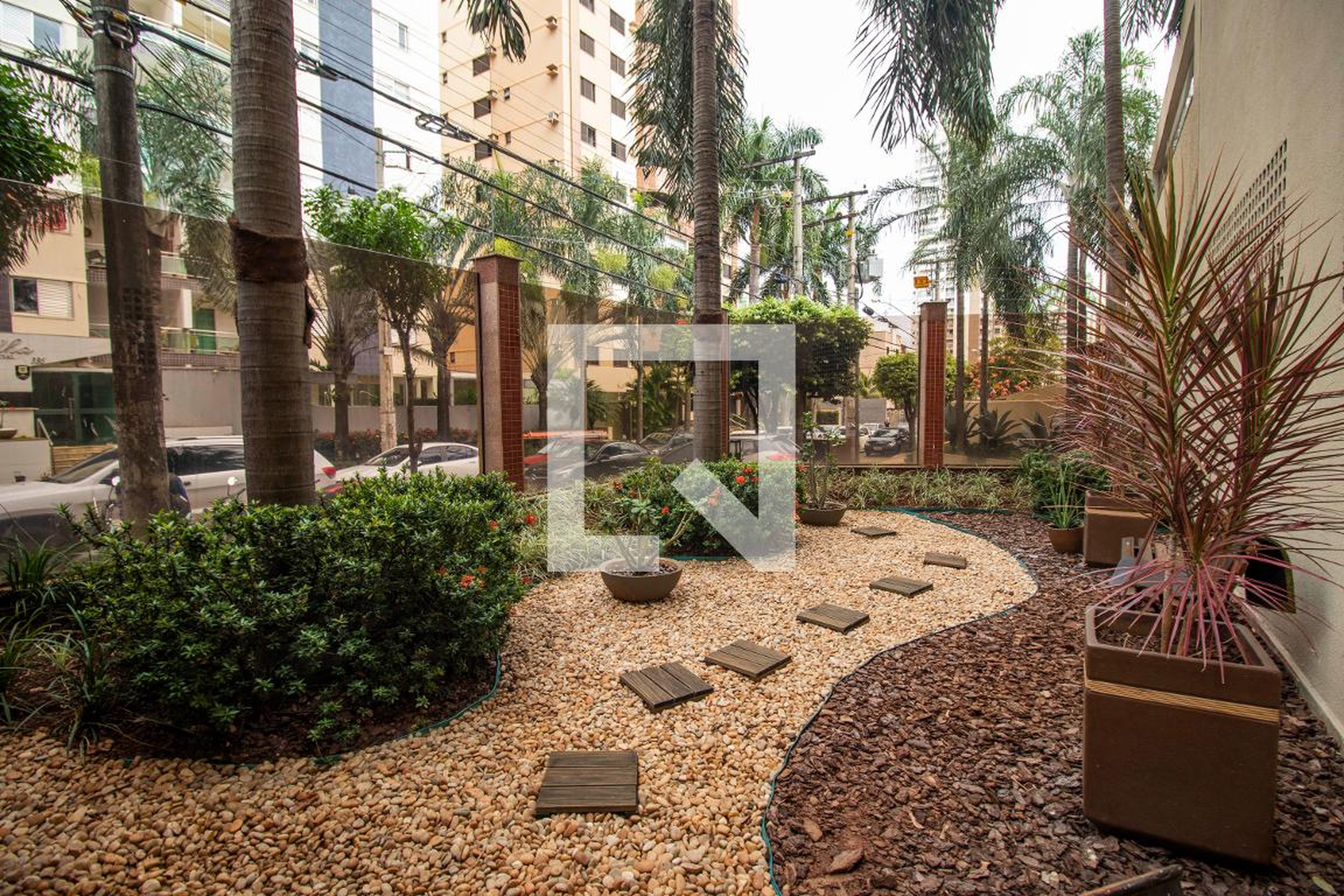 Hall de entrada - Residencial Rio Dourado