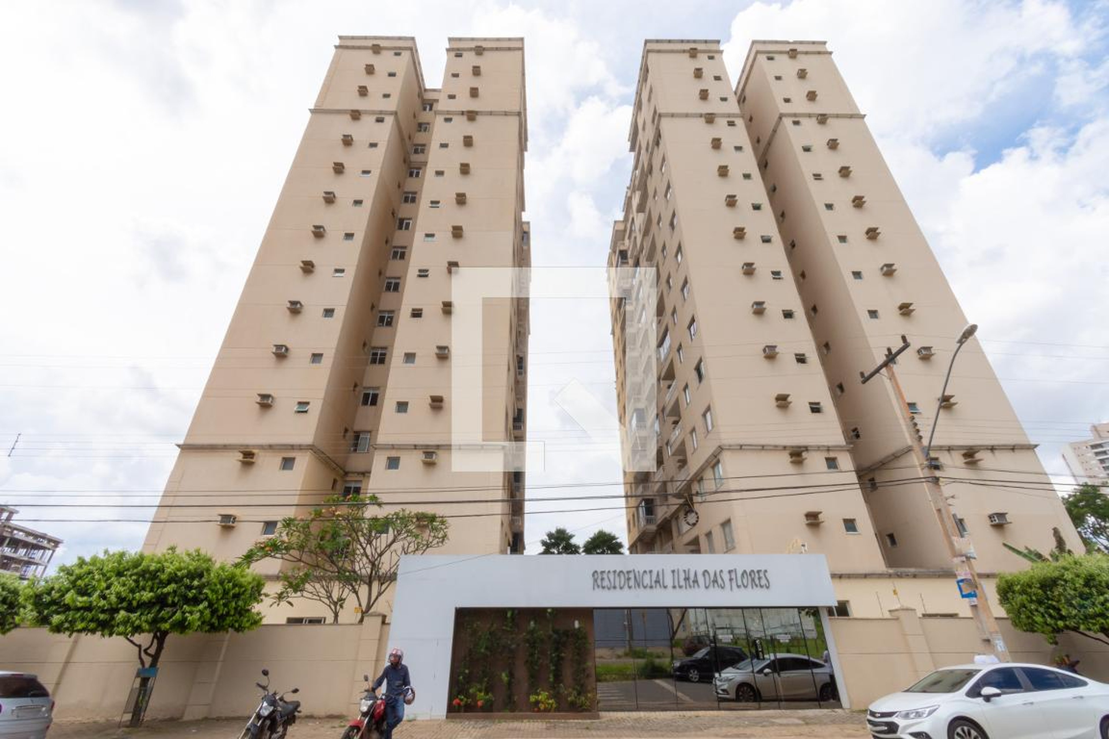 Fachada do condomínio Condomínio Ilha das Flores