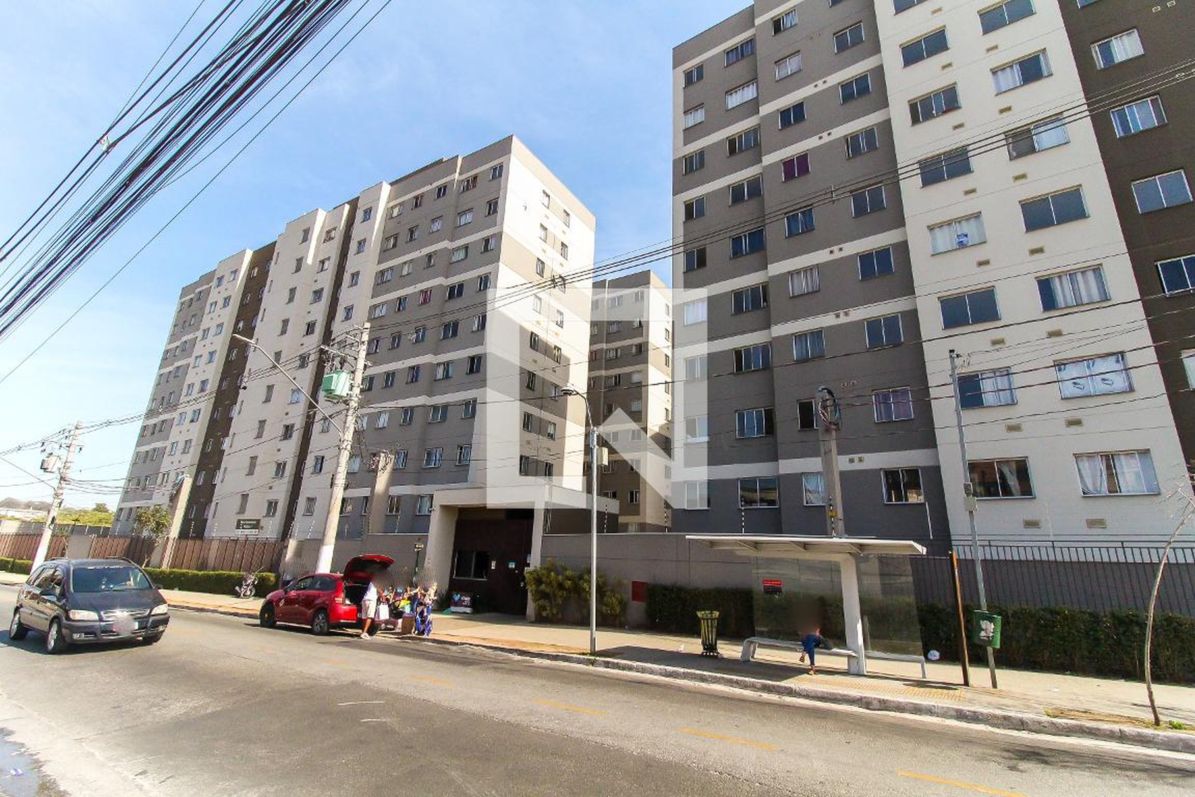 Fachada Condomínio em Rua Salvador Gianetti, 314