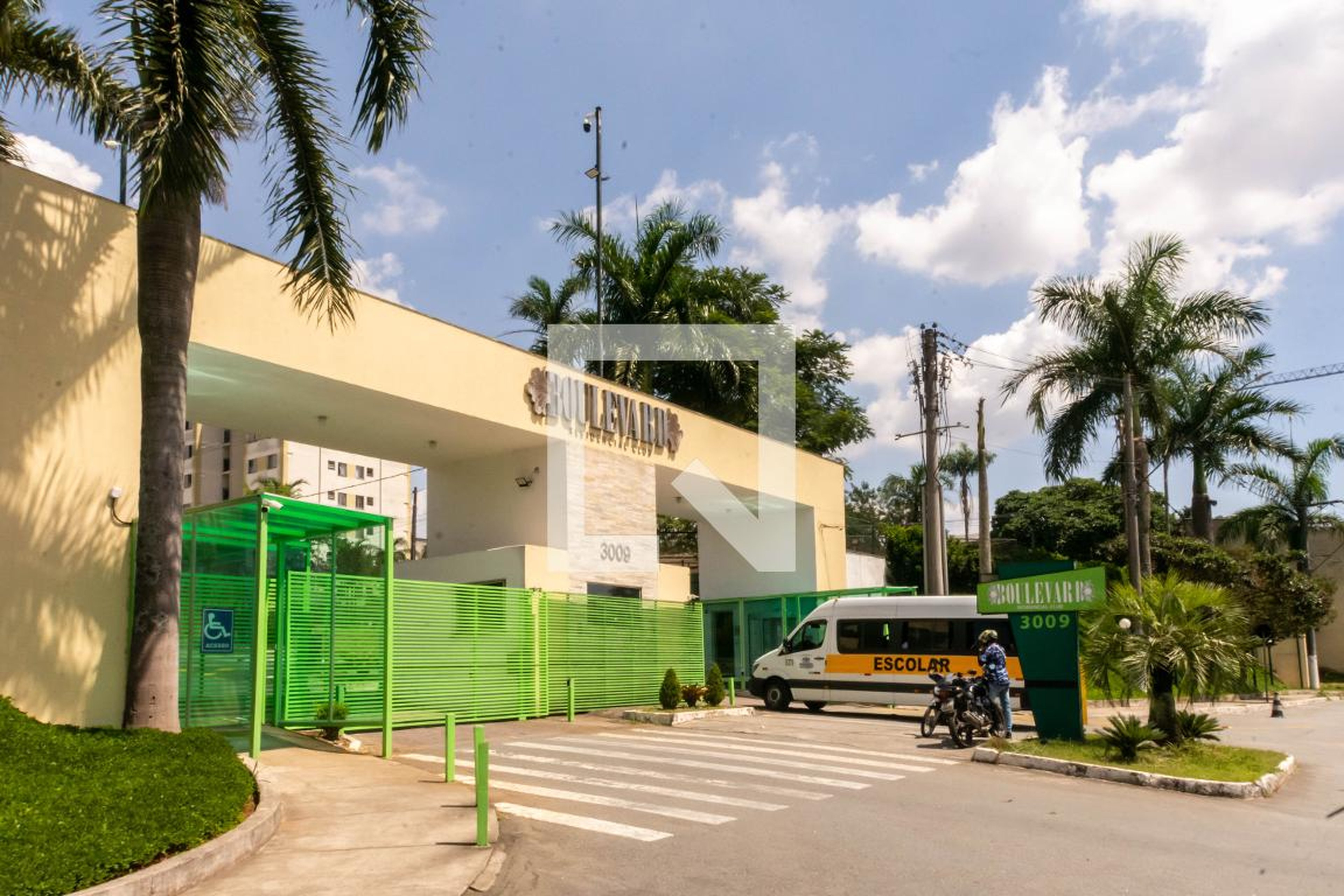 Fachada Condomínio Boulevard Residencial Club