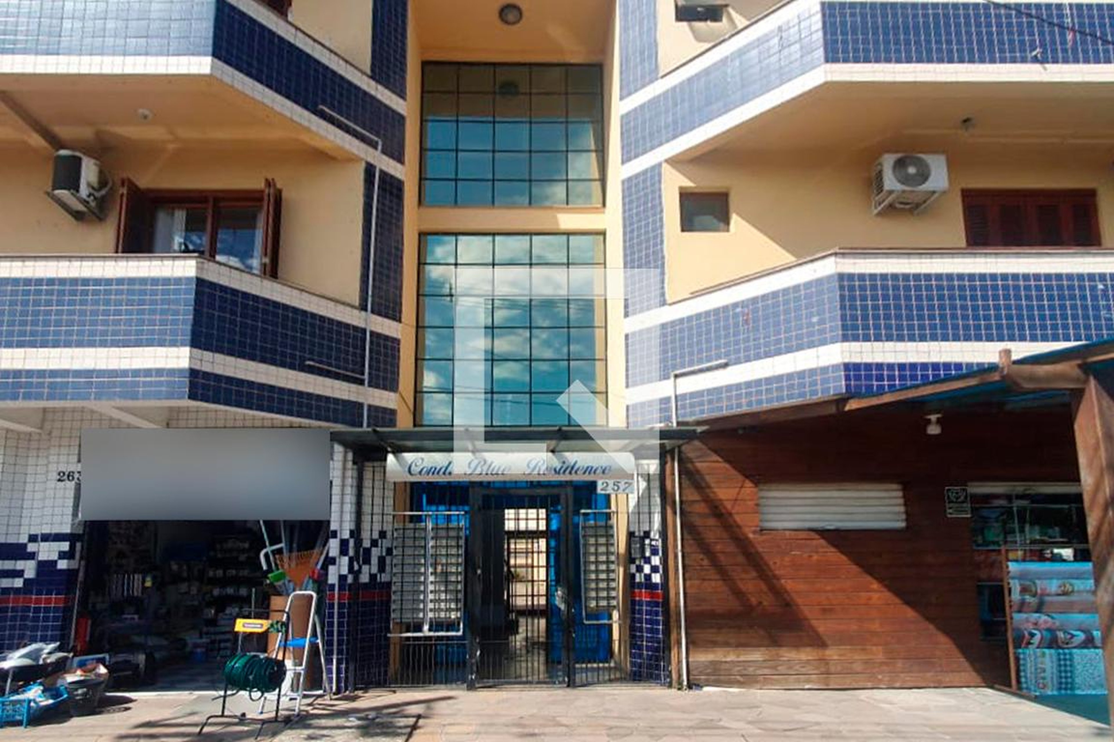 Fachada do Prédio Residencial Blue