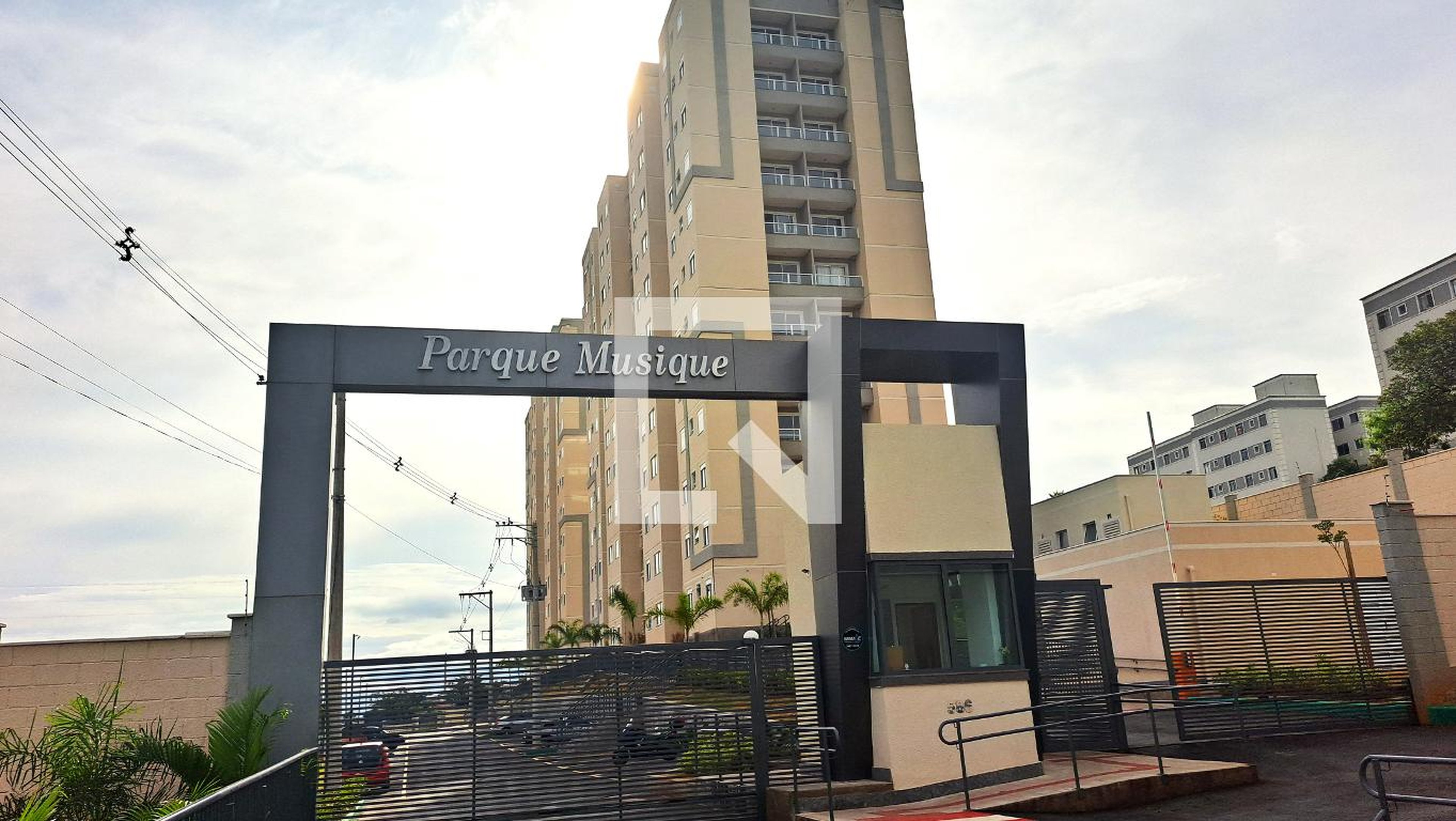 Fachada Condomínio Parque Muzique